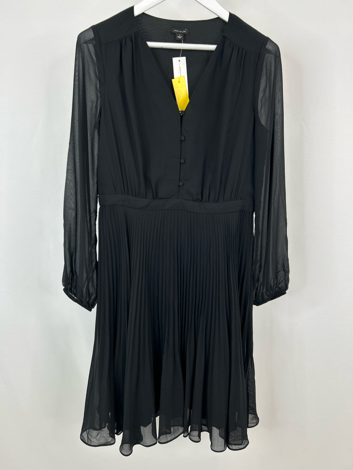 ANN TAYLOR Size 8 Black Women Dress