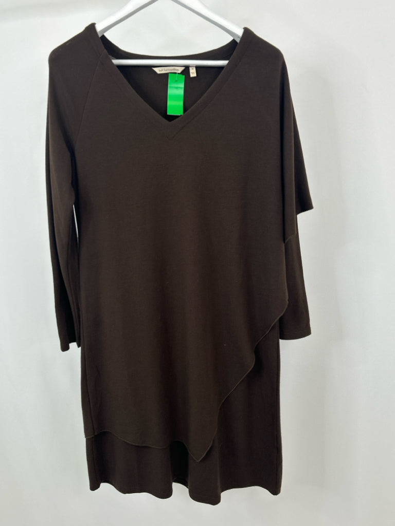 SOFT SURROUNDINGS Size M Chocolate Brown Dress