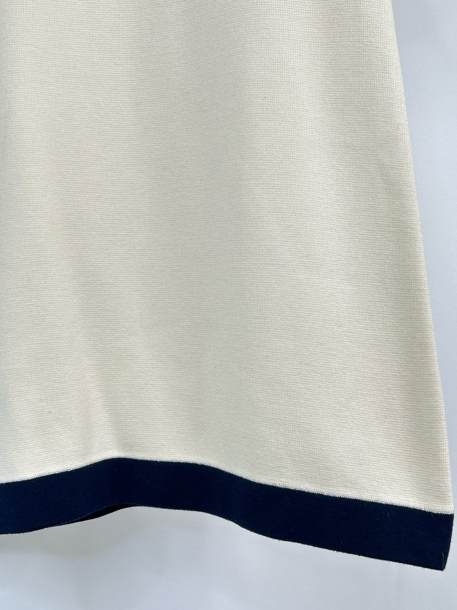 TUCKERNUCK Size S CREAM AND NAVY Women Dress