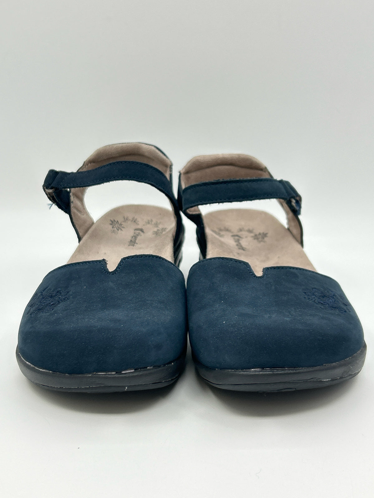 THERAFIT Size 8.5/9 Blue Women Sandal