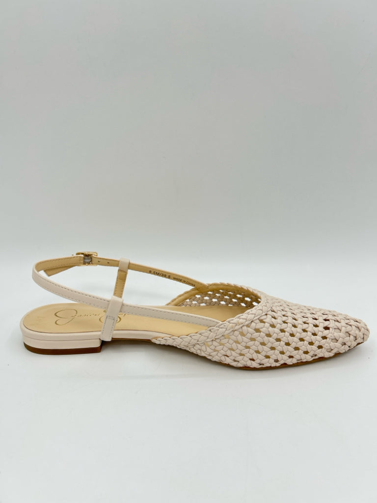 JESSICA SIMPSON Size 8.5M Ivory Women's Flats
