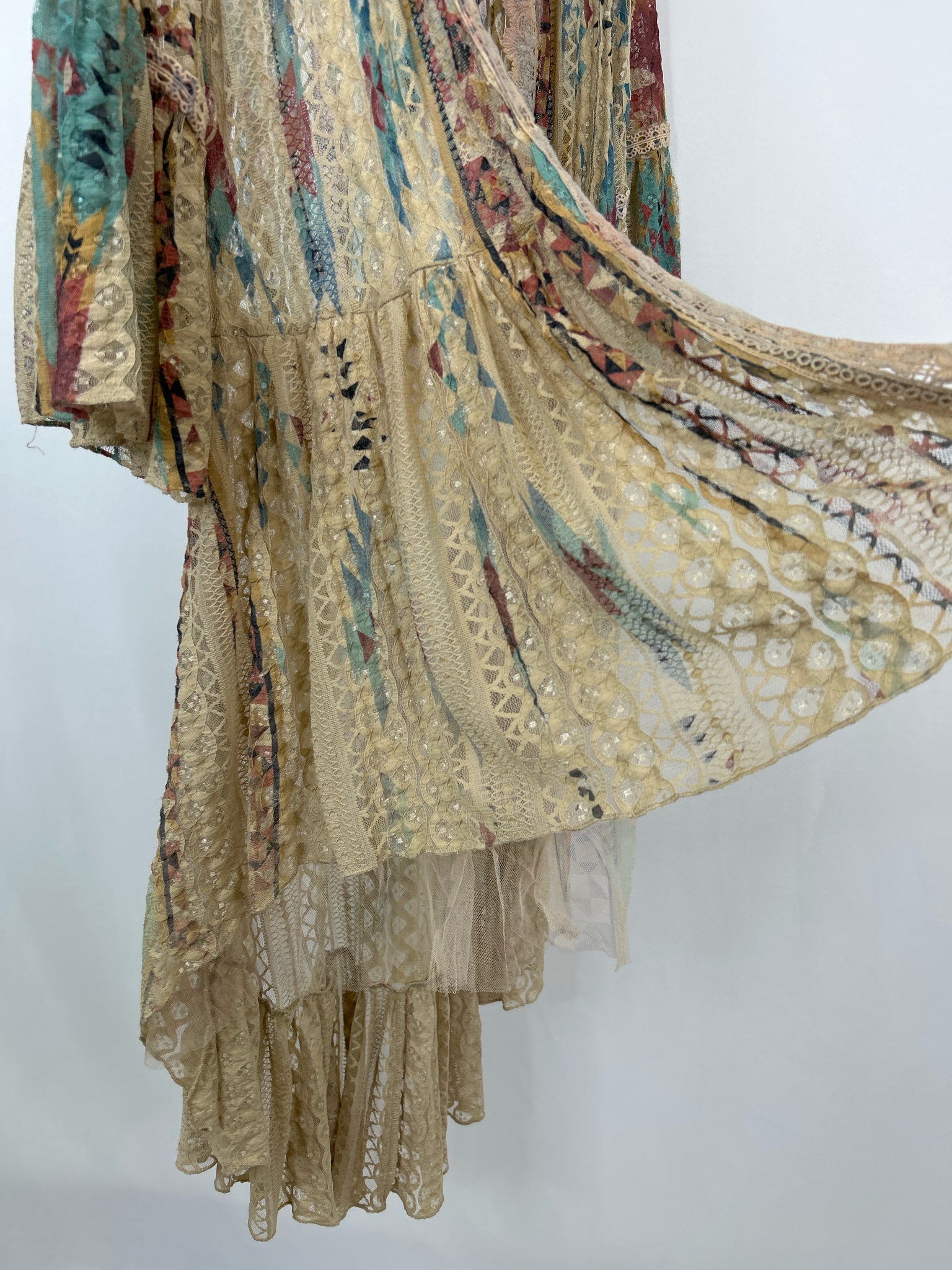 ORIGAMI By Vivien Size M Multi-Color Women Kimono
