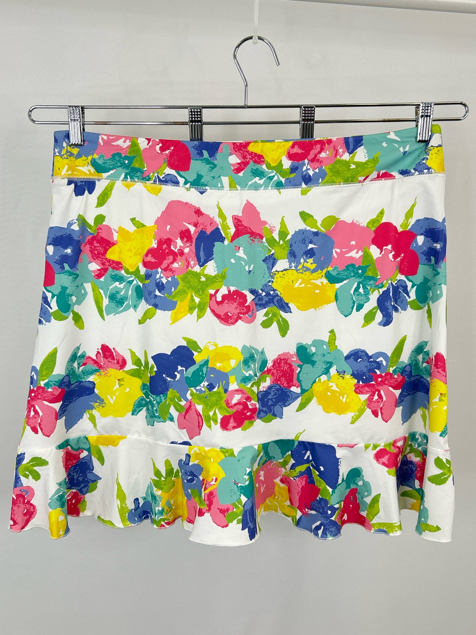 AnaClare Active Size XXL Blue floral Women Skirt