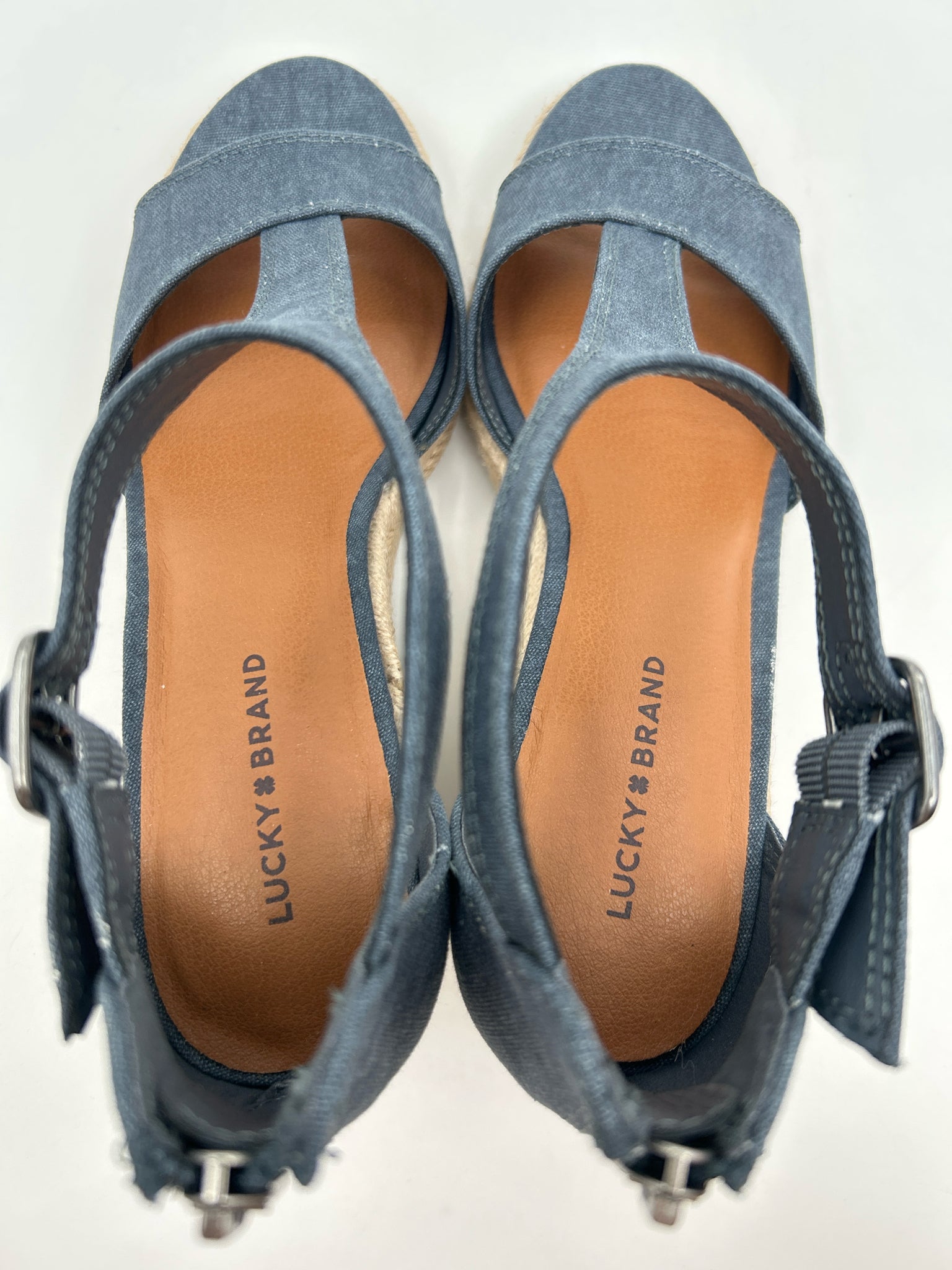 LUCKY BRAND Size 9M Blue Women Sandal