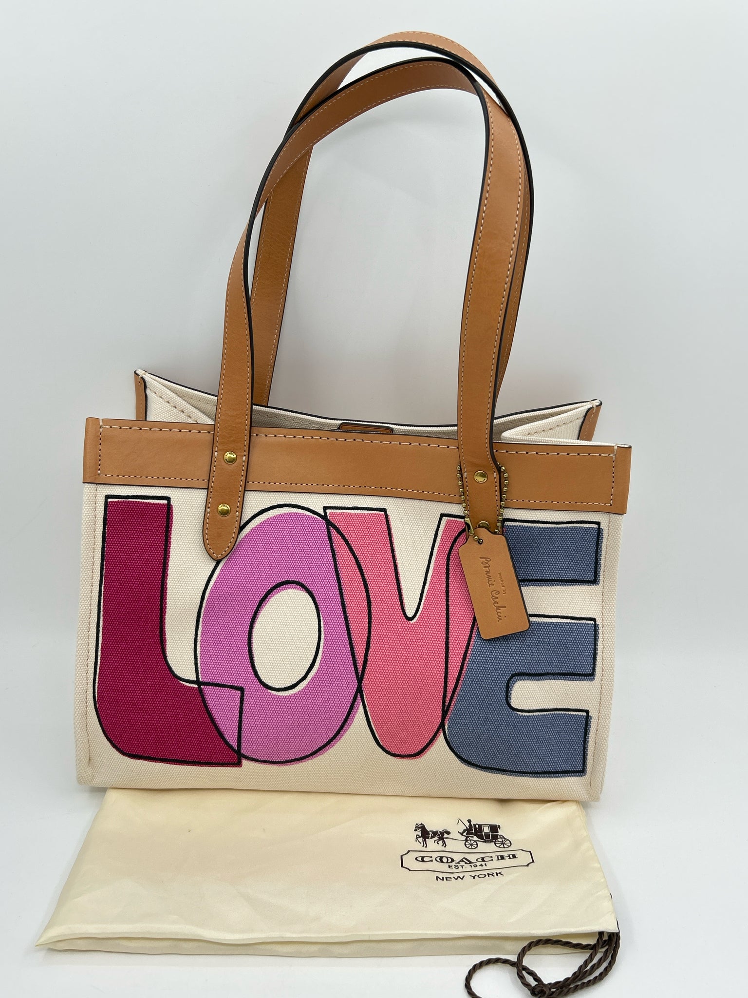 COACH Tan Women Tote