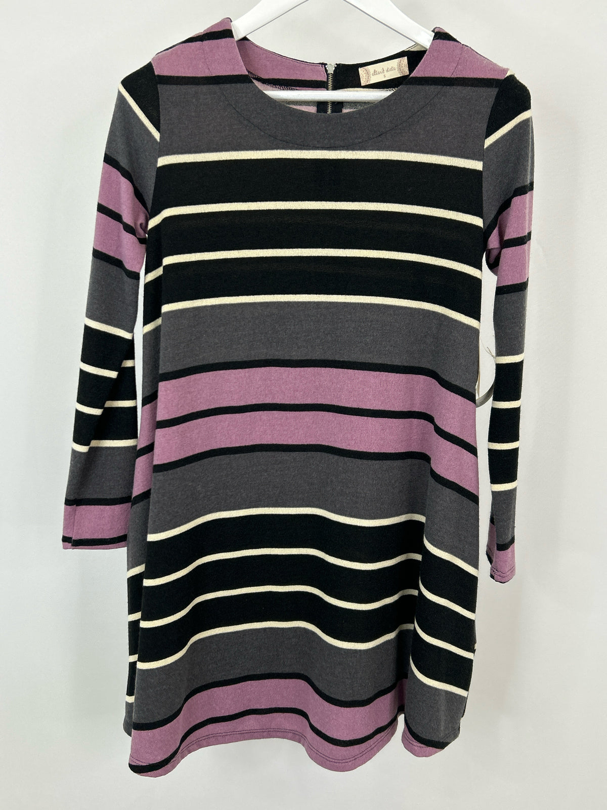 ALTAR'D STATE NWT Size S GRAY AND PURPLE Women Dress