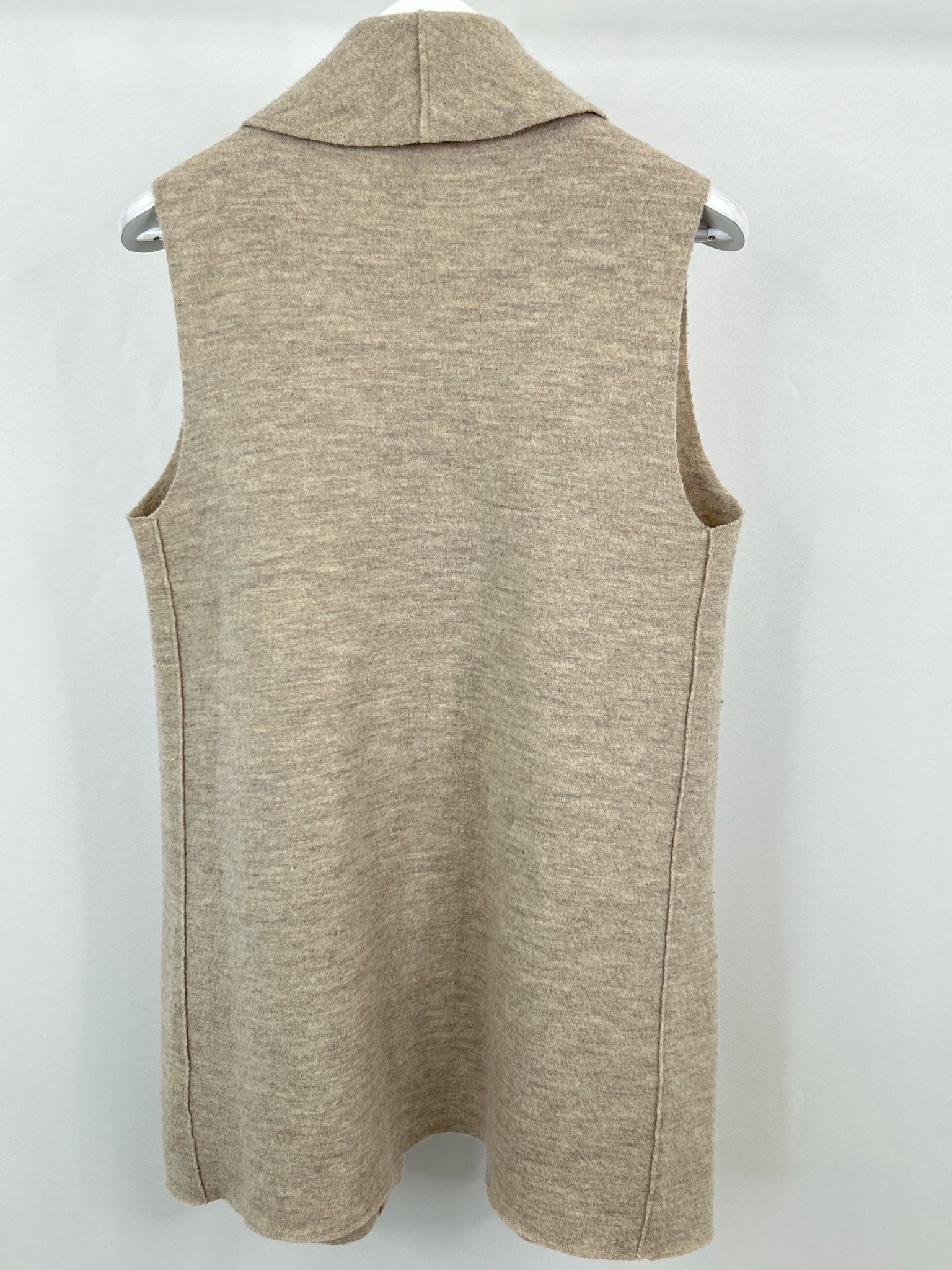 EILEEN FISHER Size XS Light Brown Women Vest
