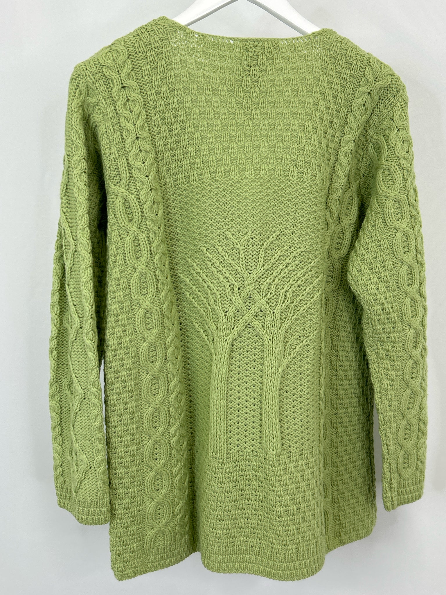 Kilronan Knitwear Size XL Green Women Sweater