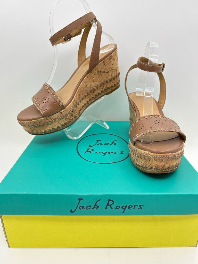 JACK ROGERS Women Size 9 COGNAC Sandal