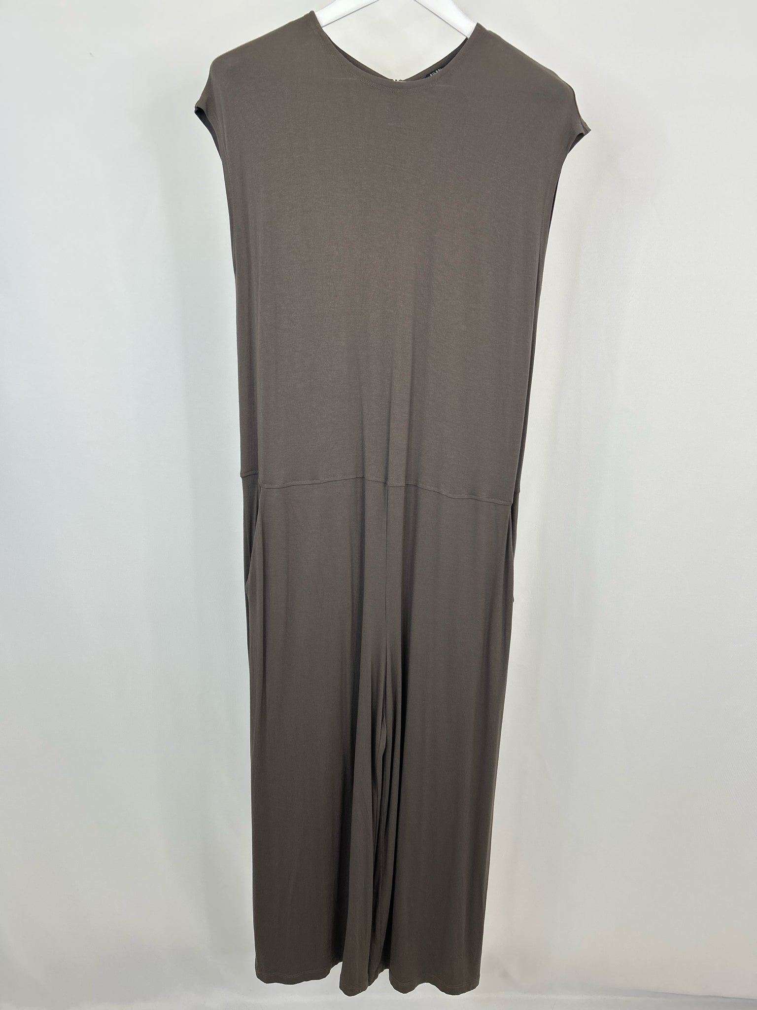 EILEEN FISHER Size M Brown Women Jumpsuit