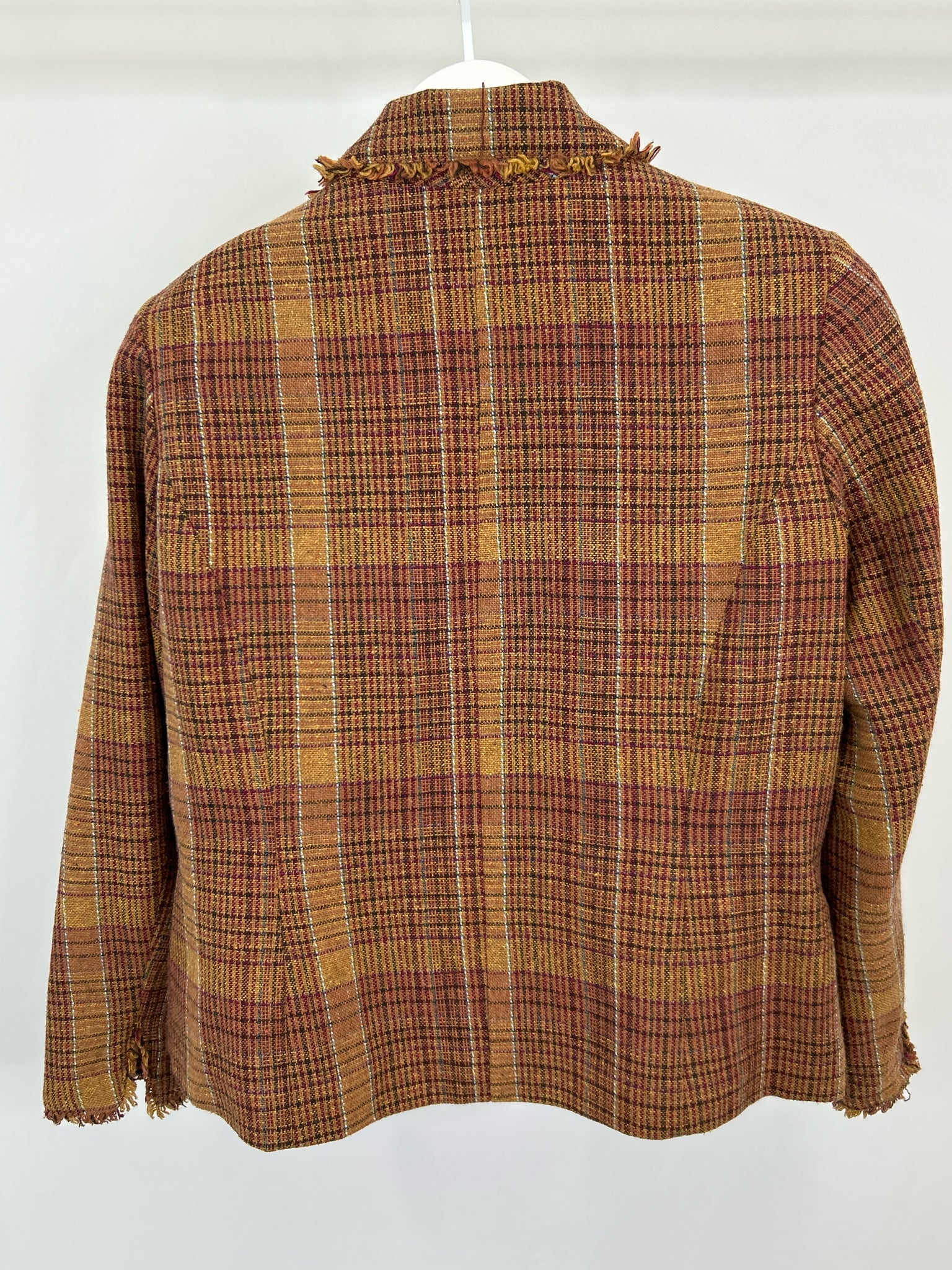 COLDWATER CREEK Size 10P Orange Women Blazer