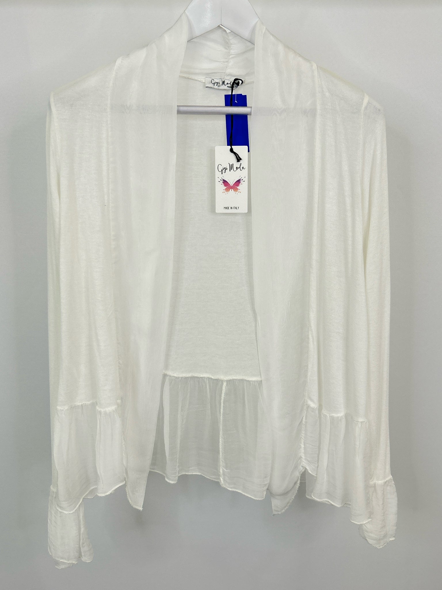 GIGI MODA Size S/M White Women Sweater