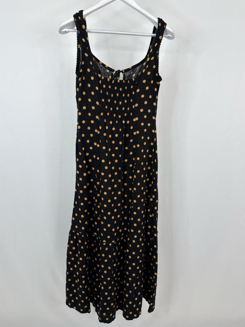 CYNTHIA ROWLEY Size 6 Black & Brown Women Dress