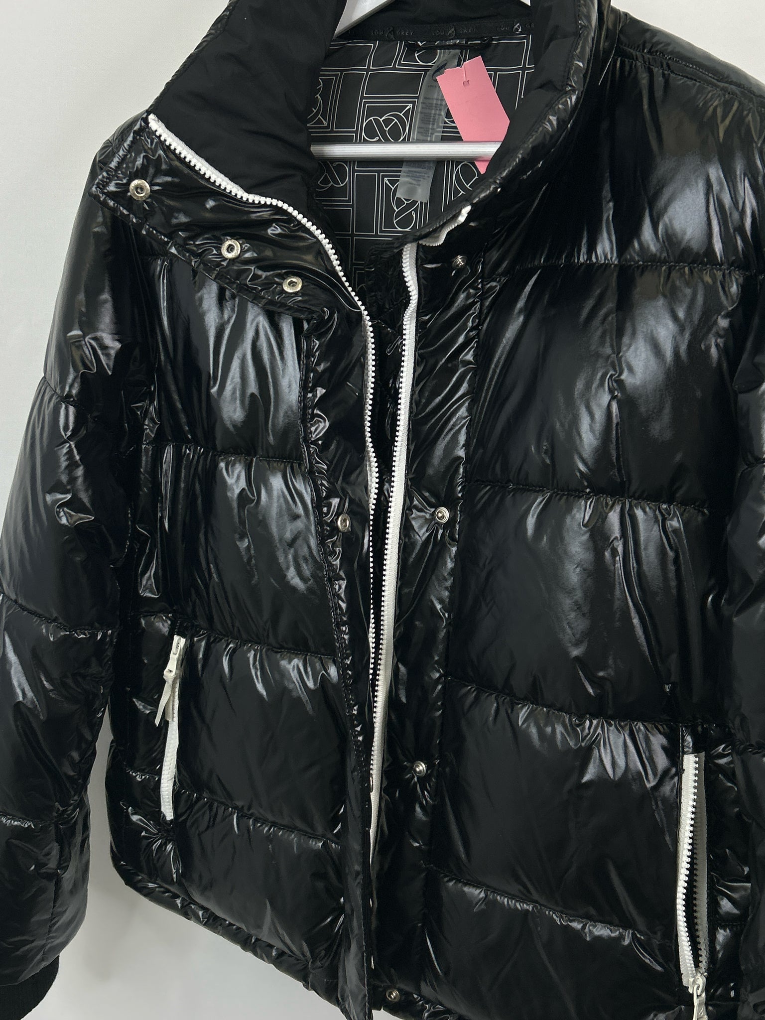 LOU & GREY Size S Black Women Coat