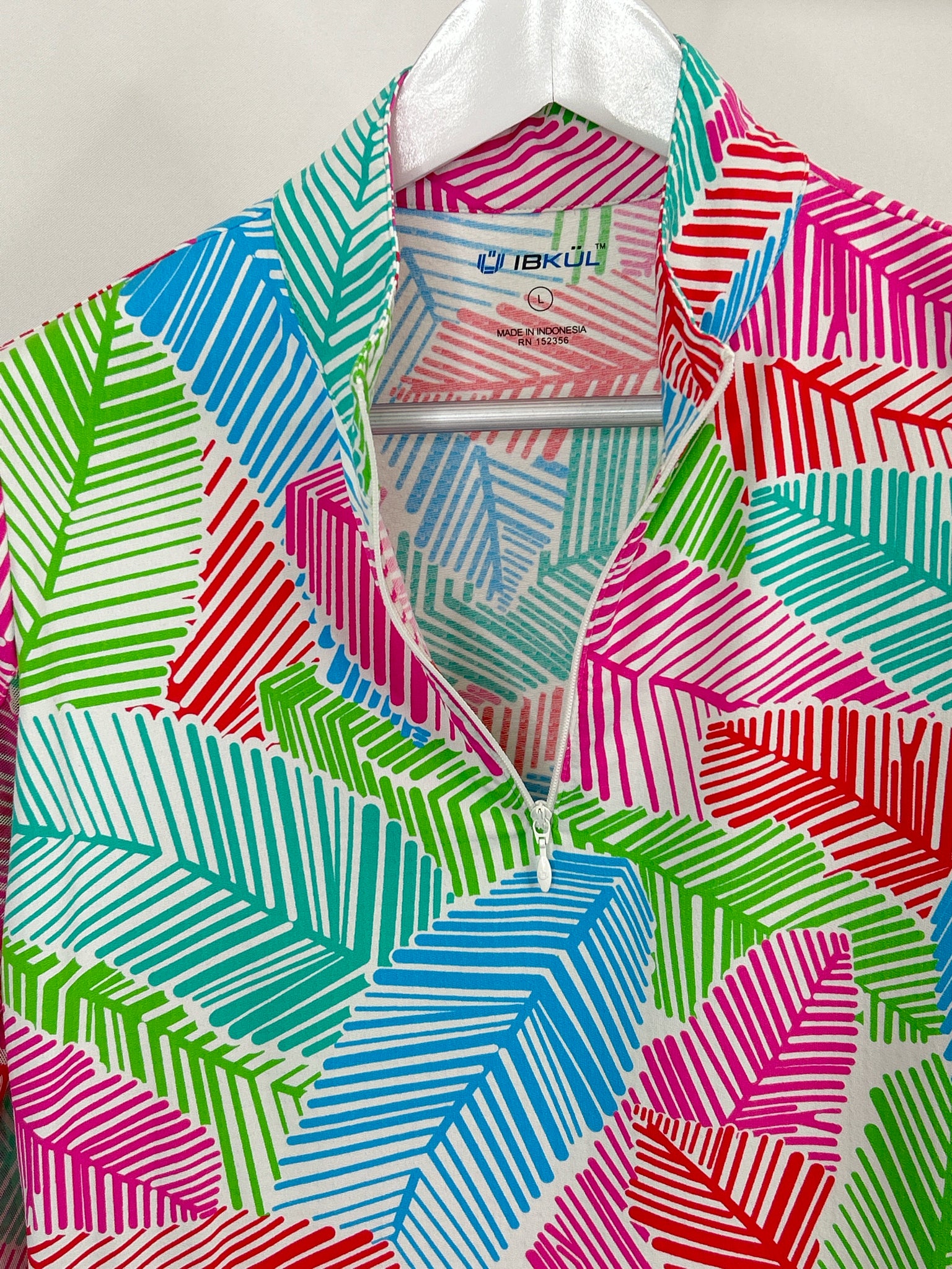 IBKUL Size L Multi-Color Women Top