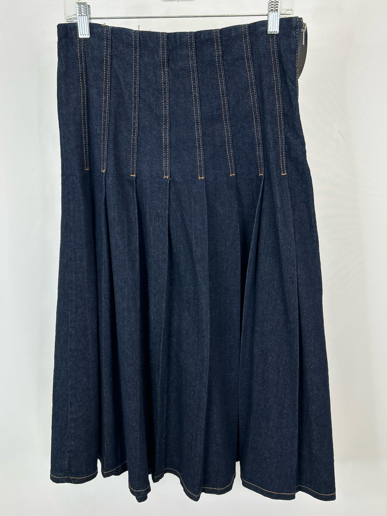 Free Assembly Size 4 BLUE DENIM Women Skirt