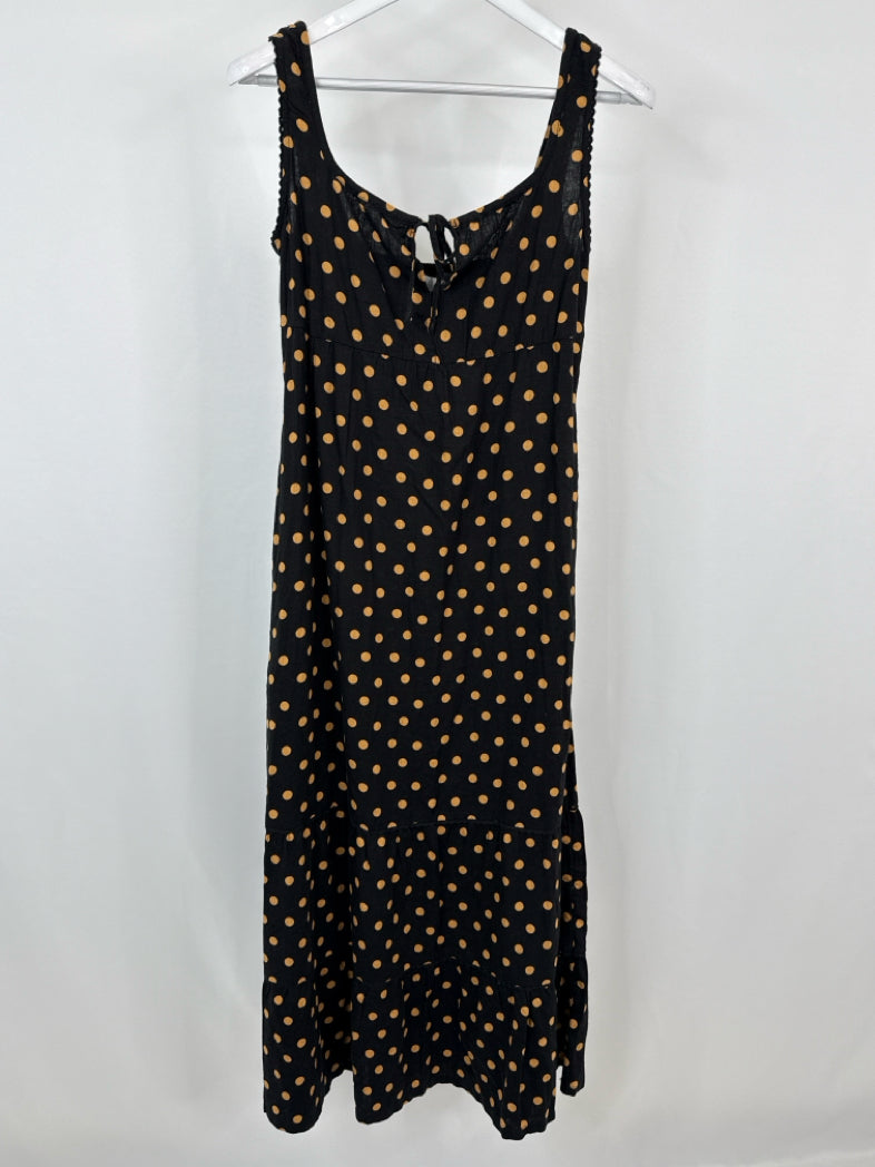 CYNTHIA ROWLEY Size 6 Black & Brown Women Dress