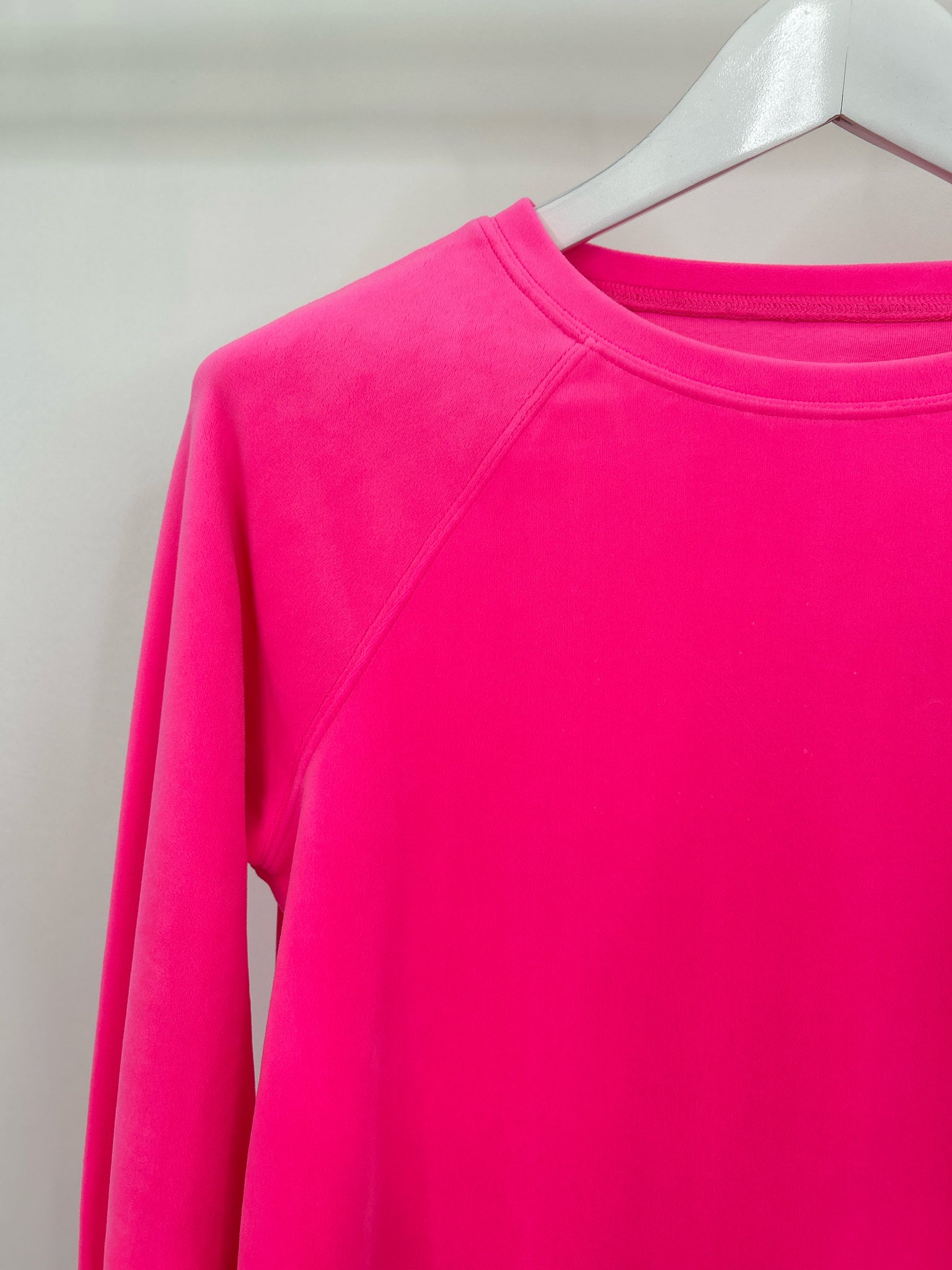 LILLY PULITZER Size S Hot Pink Women Sweatshirt