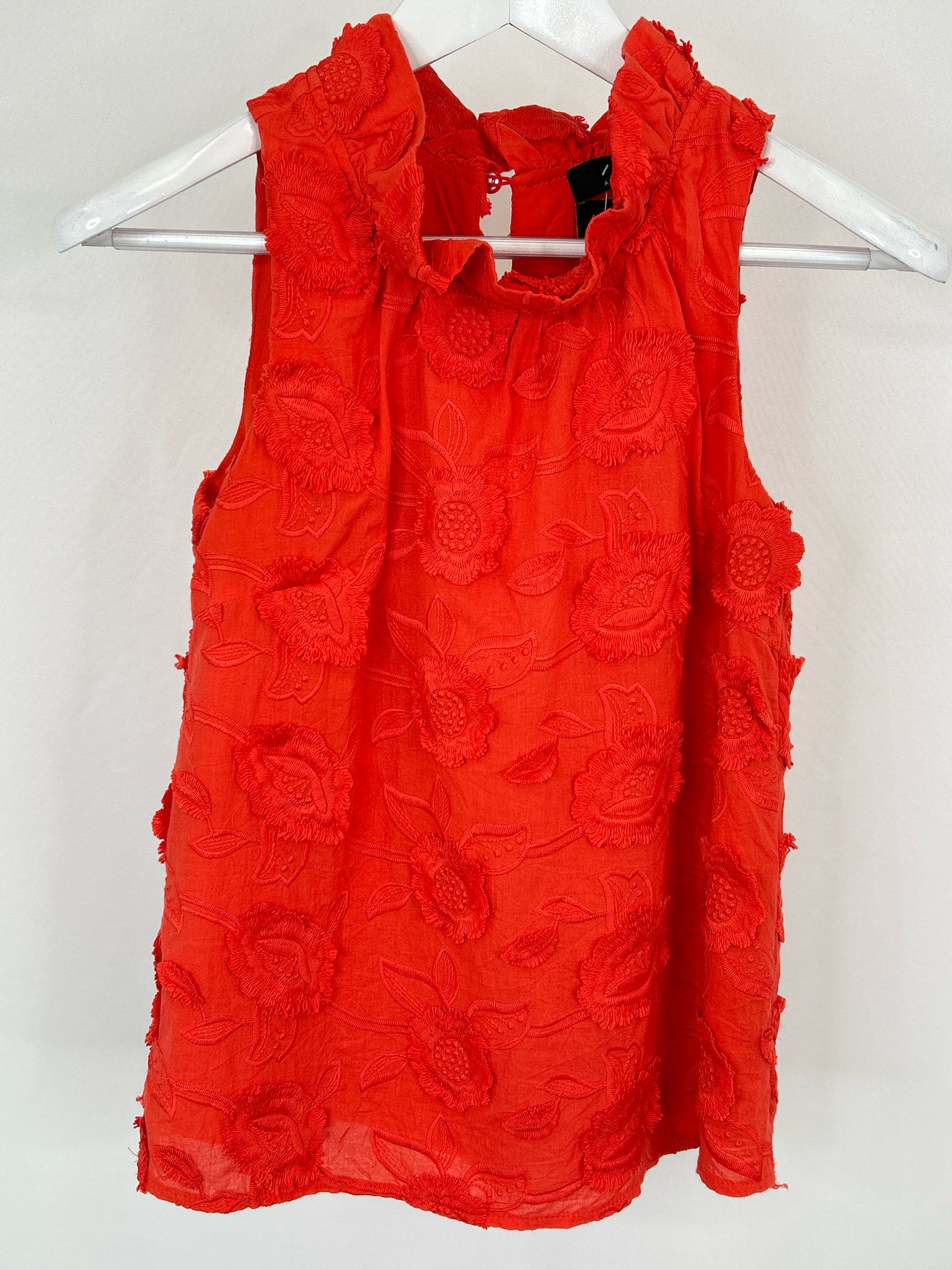 ABBEY GLASS Size XS Red Women Top
