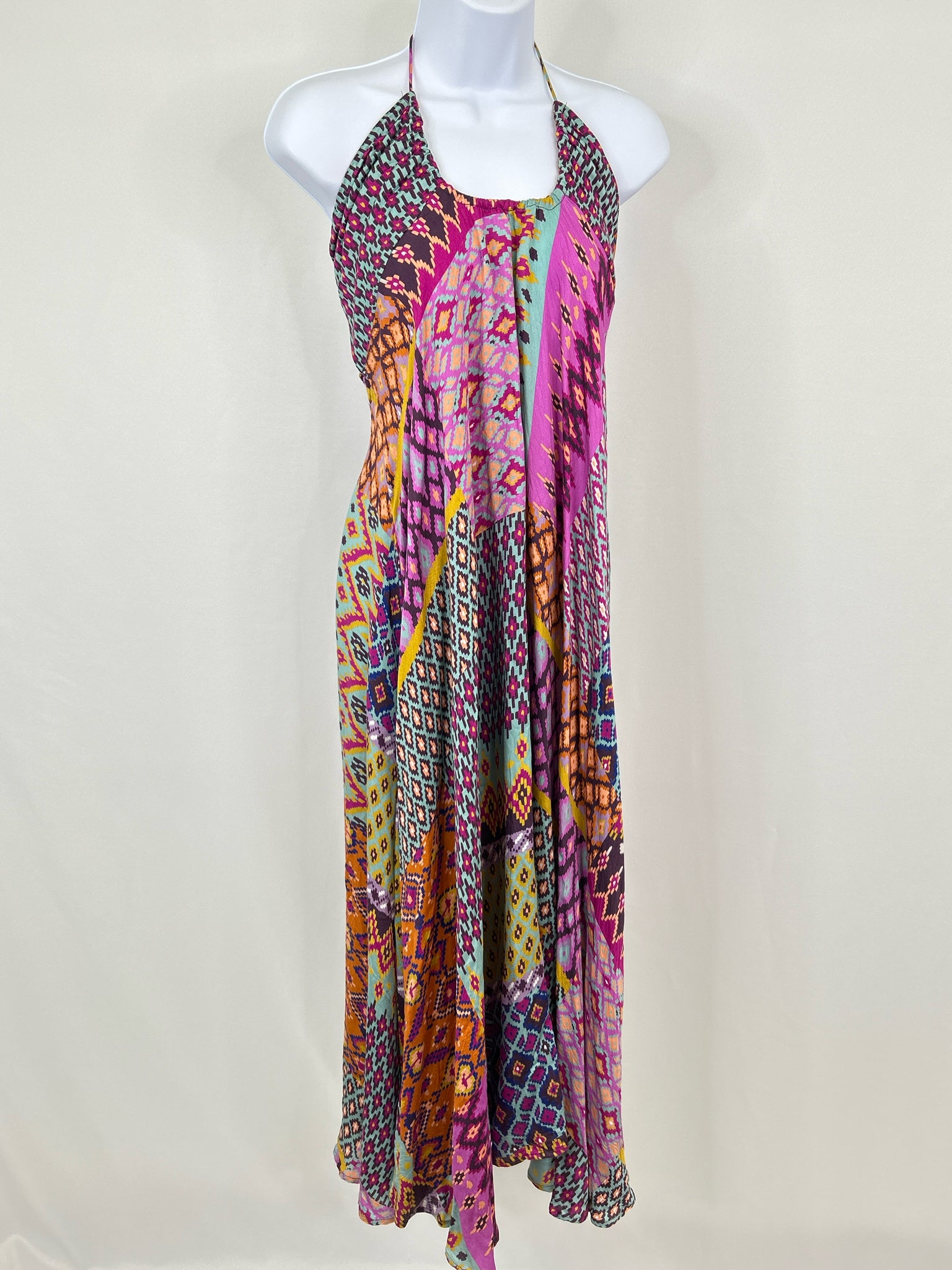 TIGERLILY Size 8 FUCHSIA PRINT Women Dress