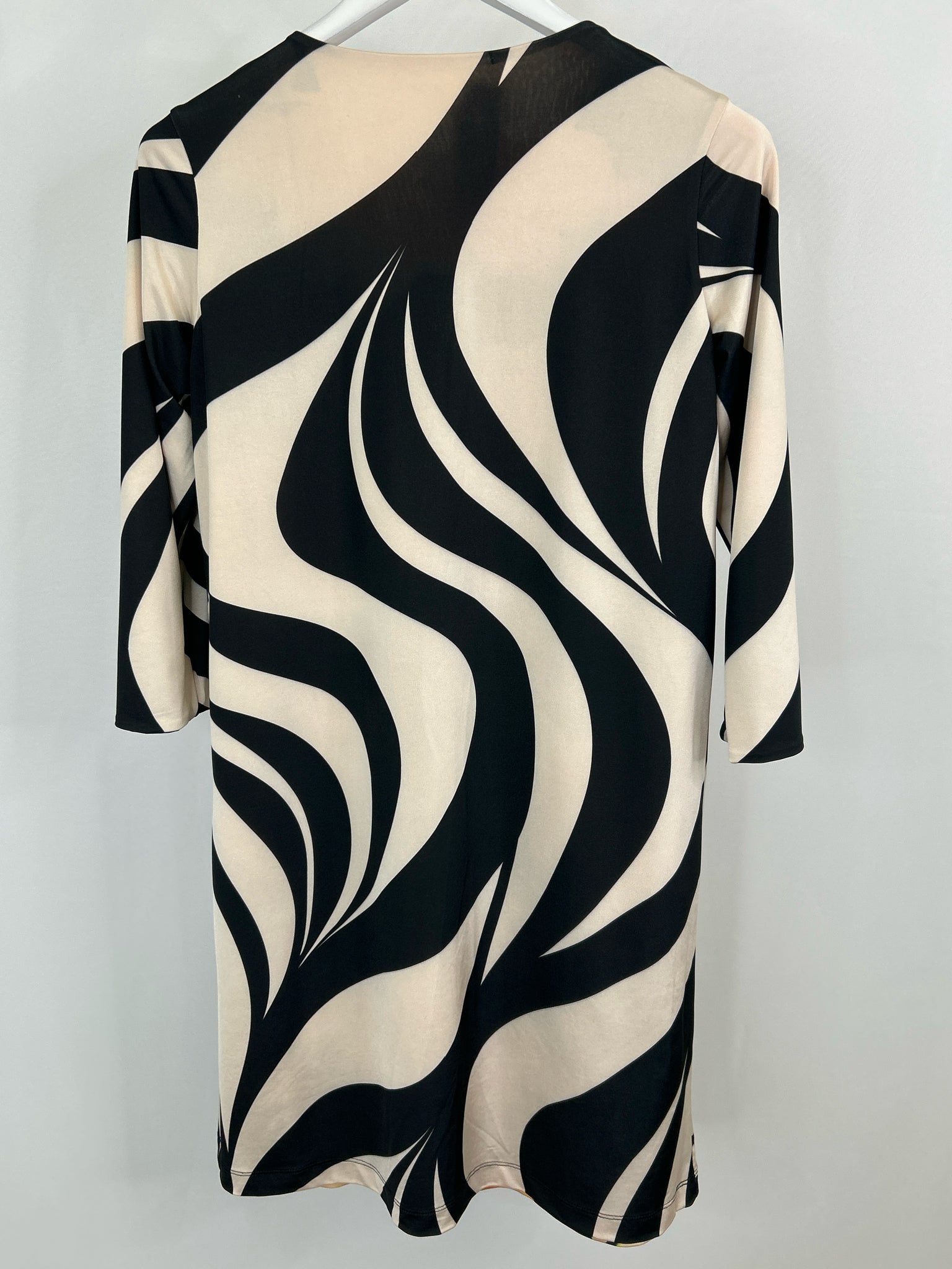 NALLY & MILLIE Size S/M Black and Peach Women Dress