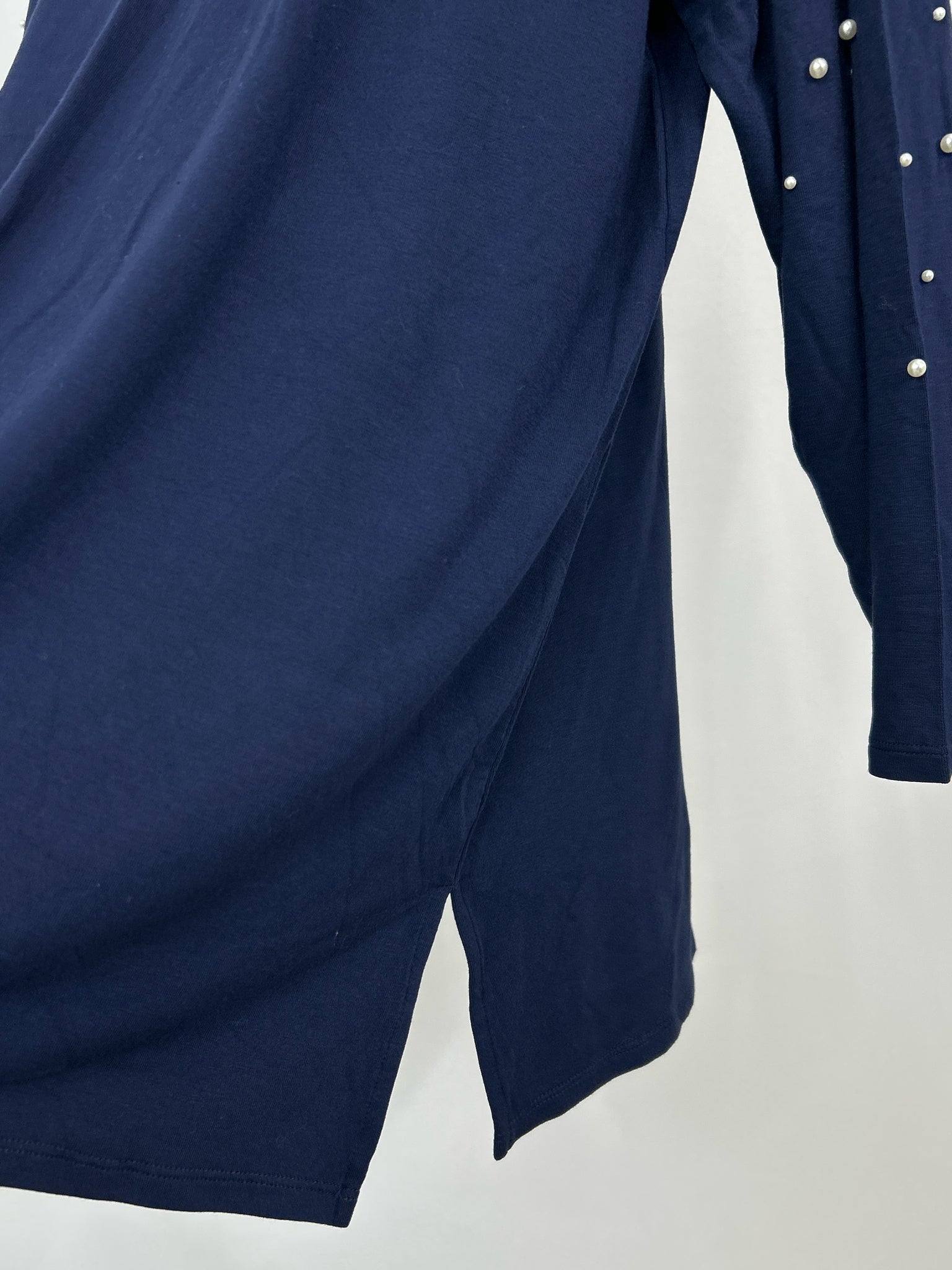 CHICO'S Size XXL Navy Women Top