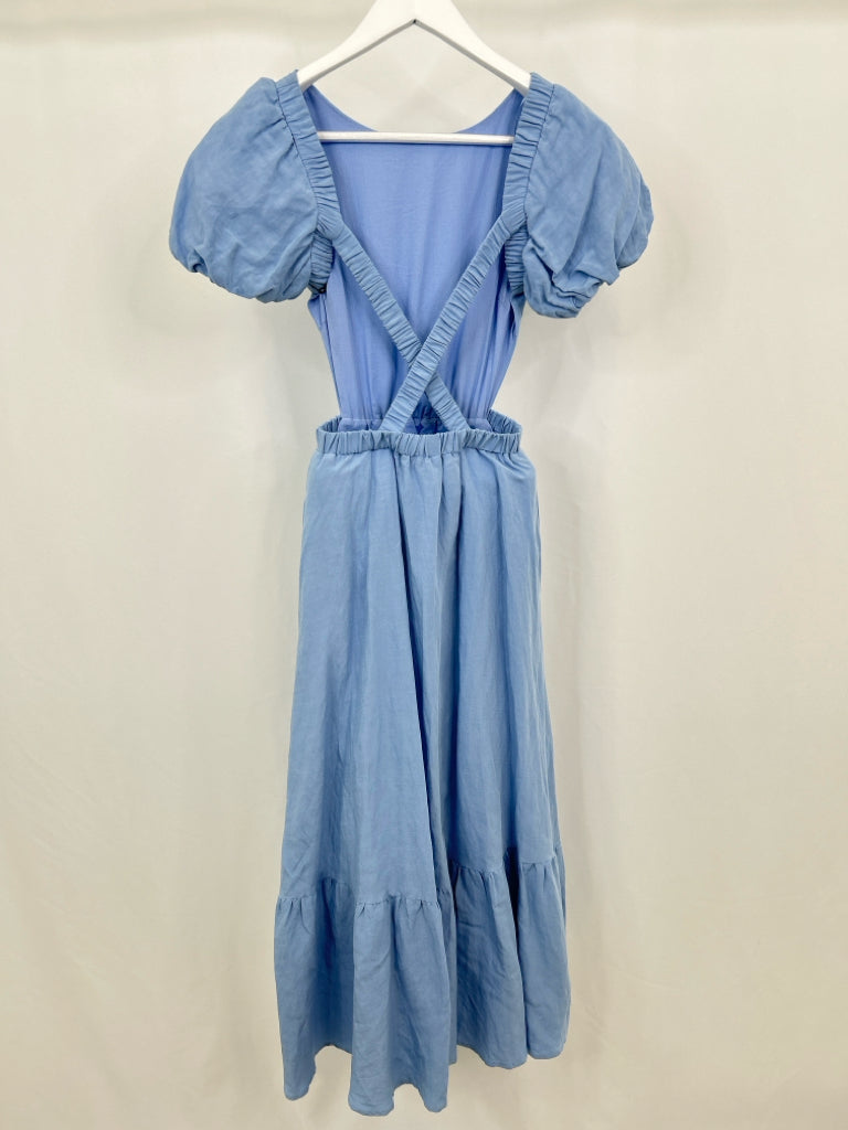 ASTR Women Size S Blue Dress