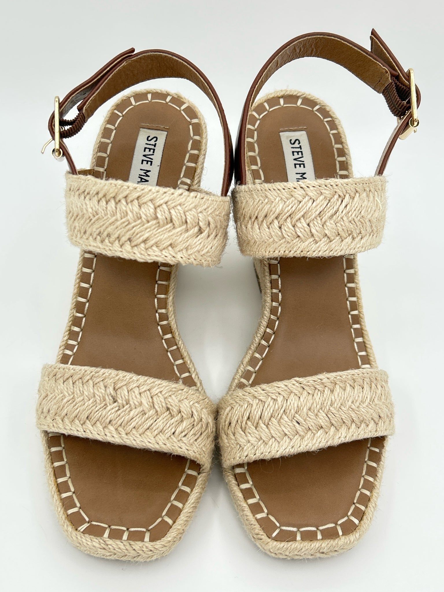 STEVE MADDEN Size 9M Raffia Women Sandal