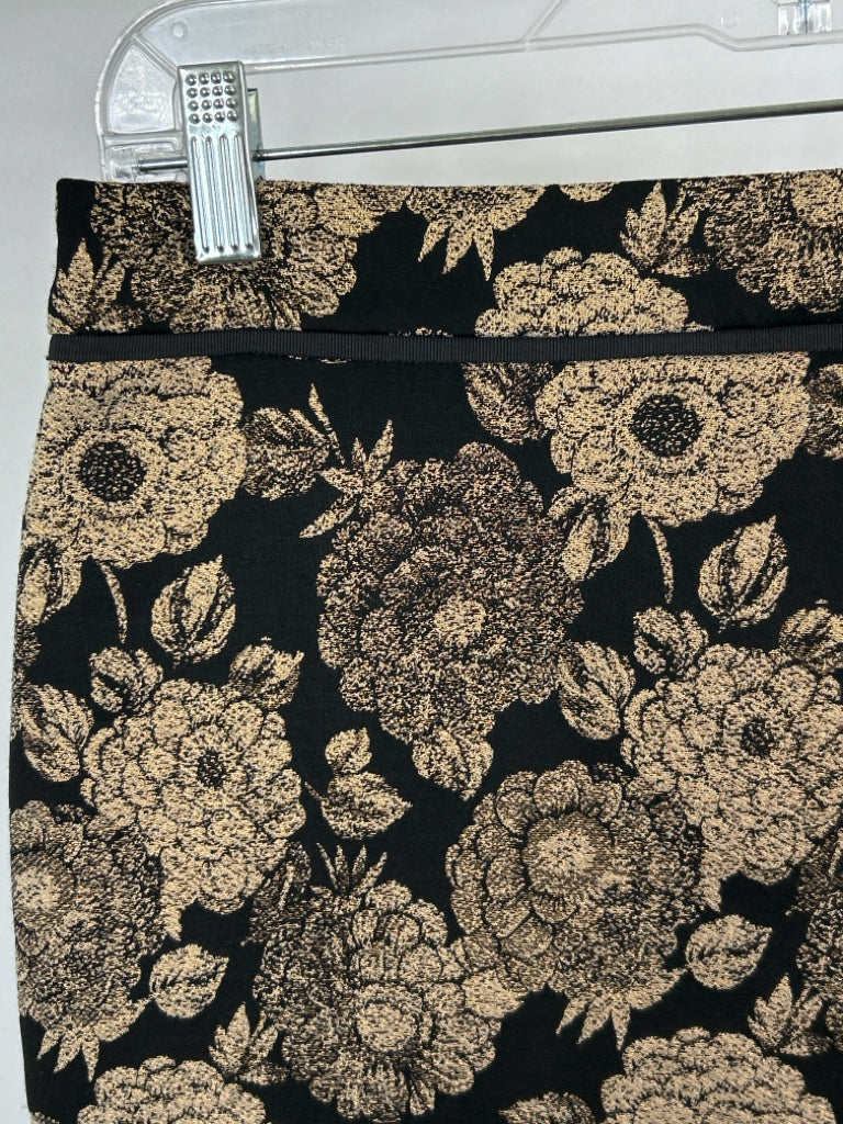 ANN TAYLOR NWT Size 8 BLACK AND BEIGE Skirt
