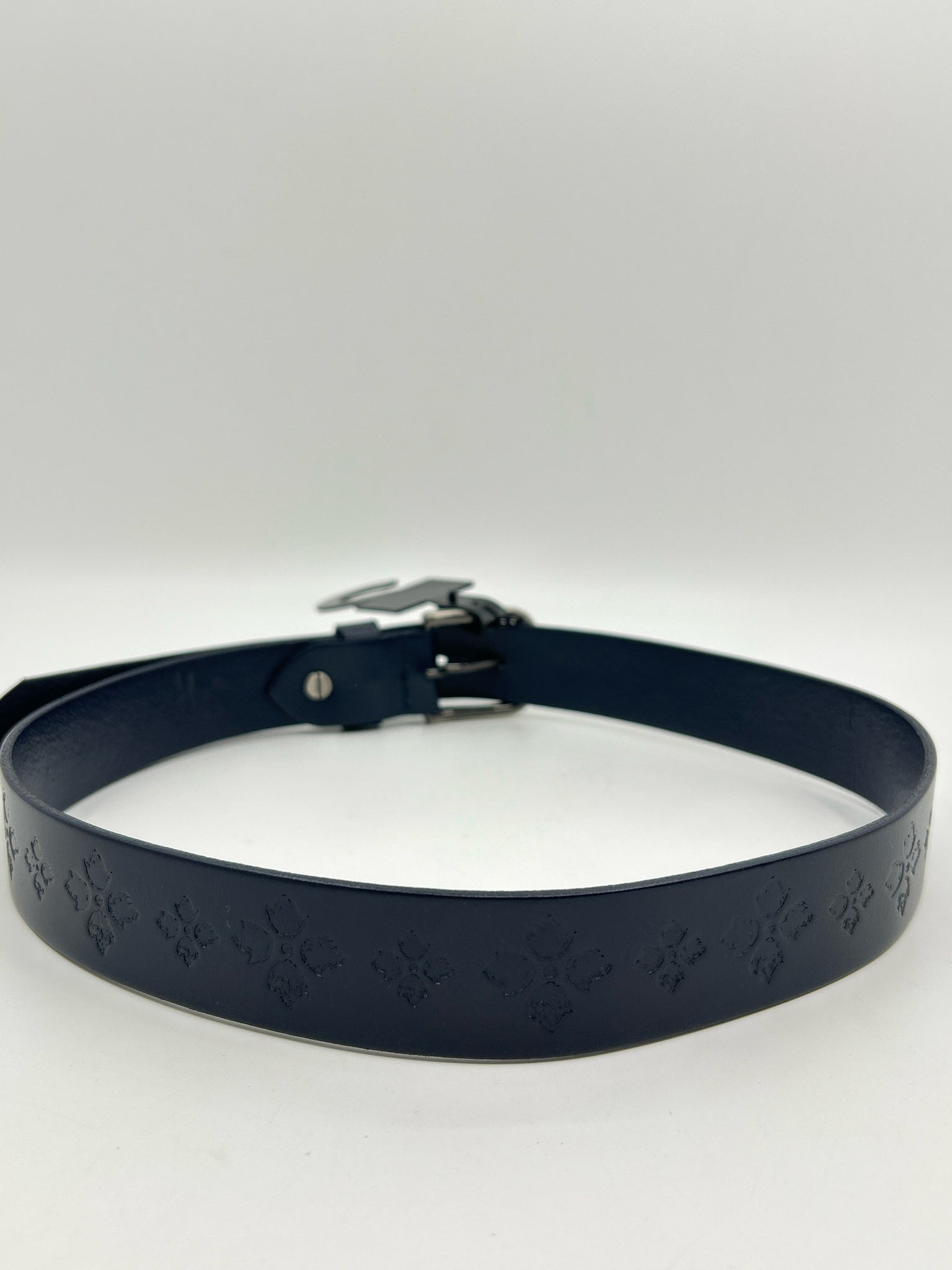 PATRICIA NASH Navy Belt NWT