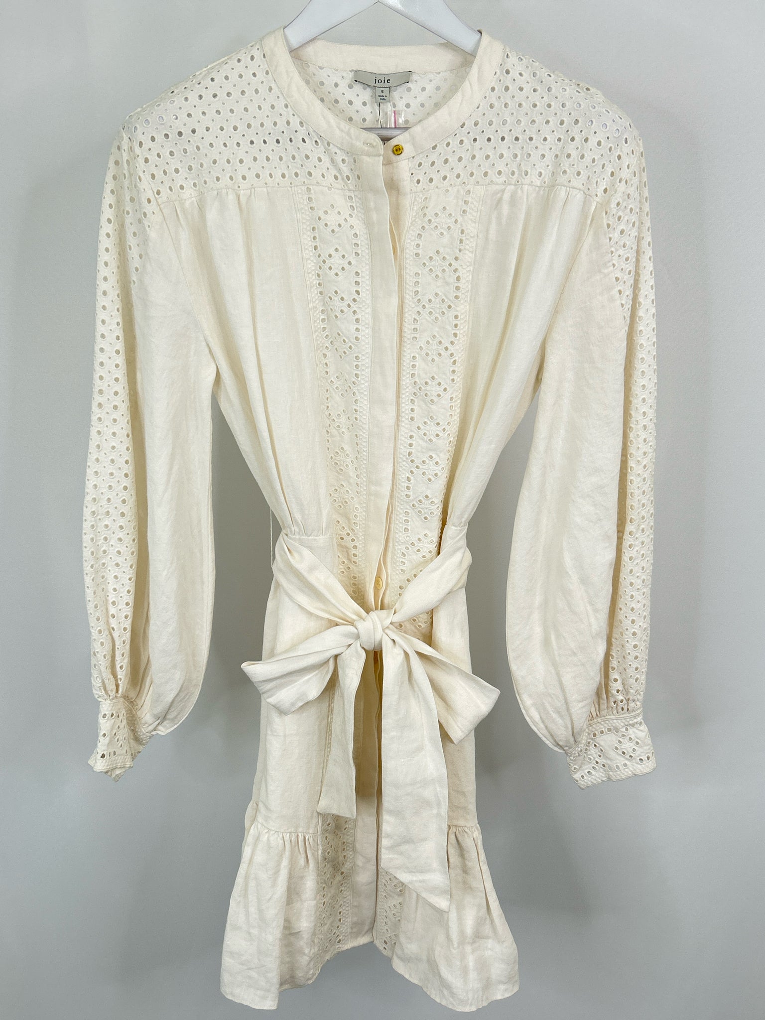 JOIE Size 6 Ivory Women Dress NWT