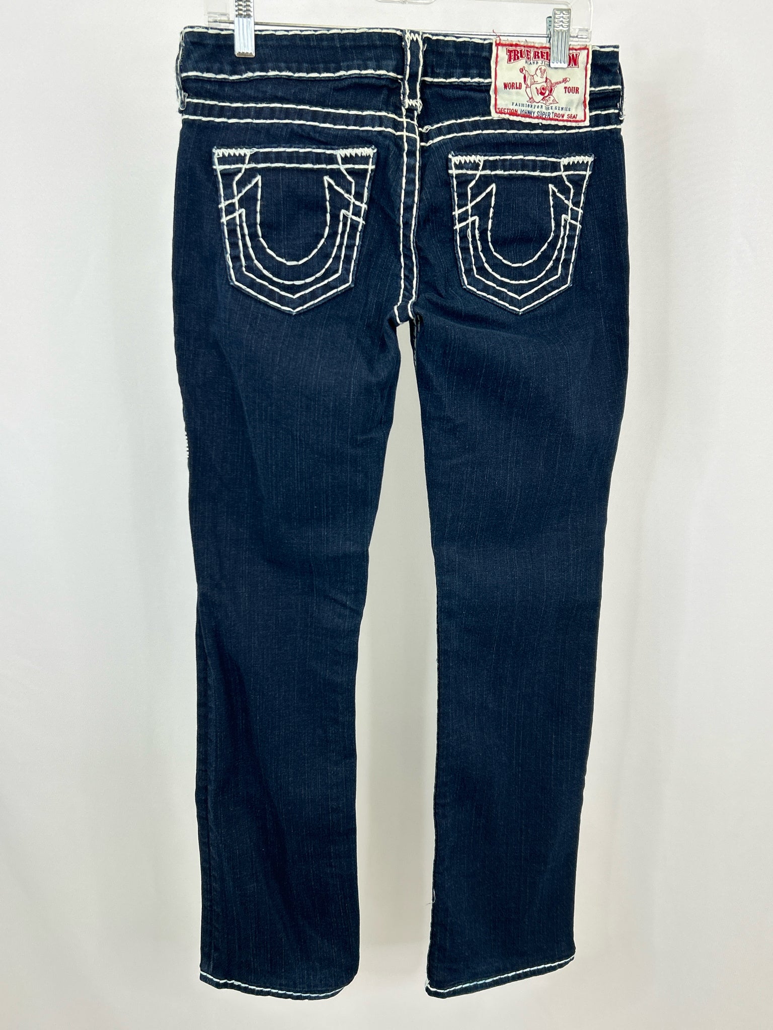 TRUE RELIGION Size 29/8 BLUE DENIM Women jeans