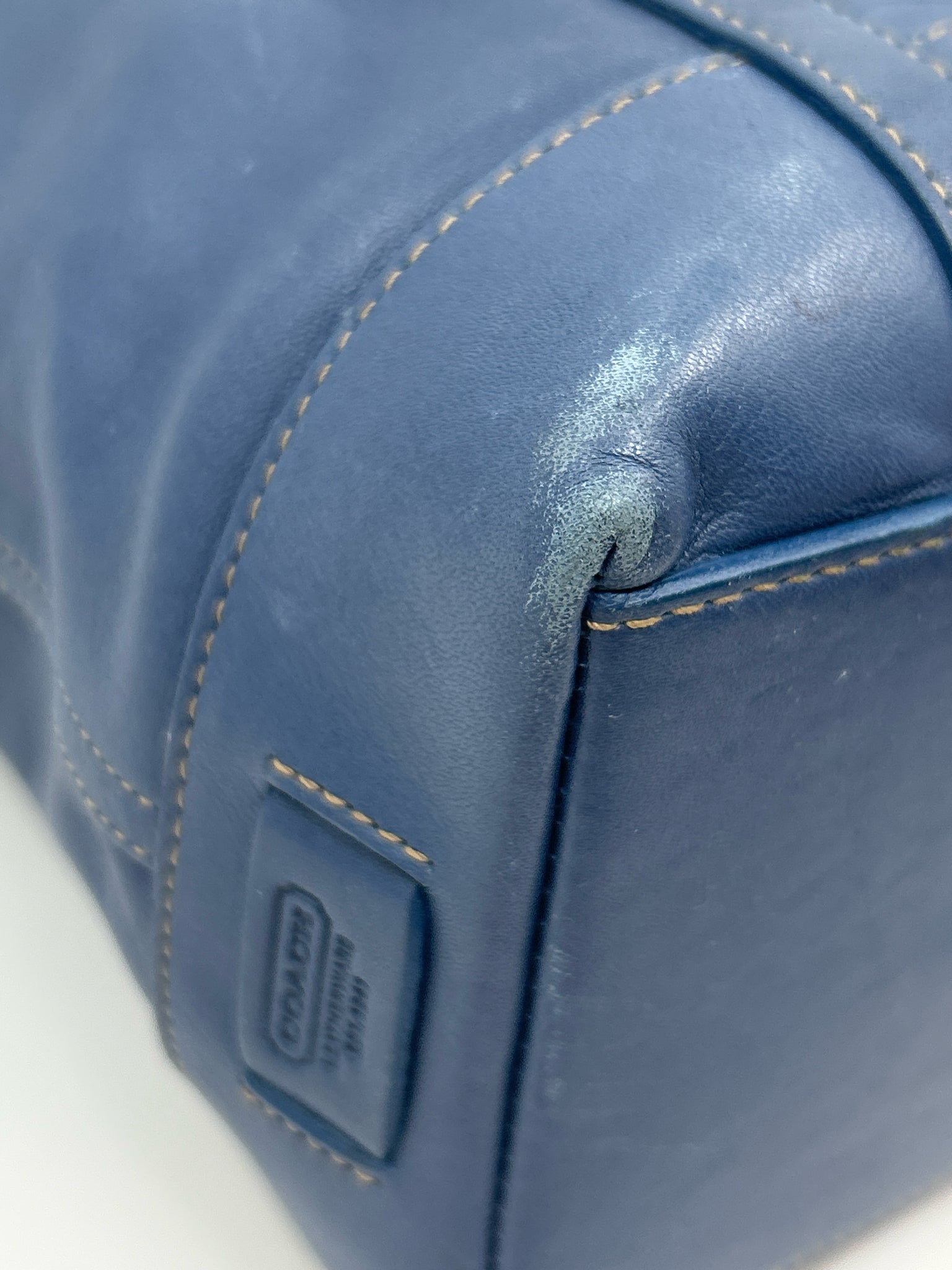 Coach Blue Women Tote