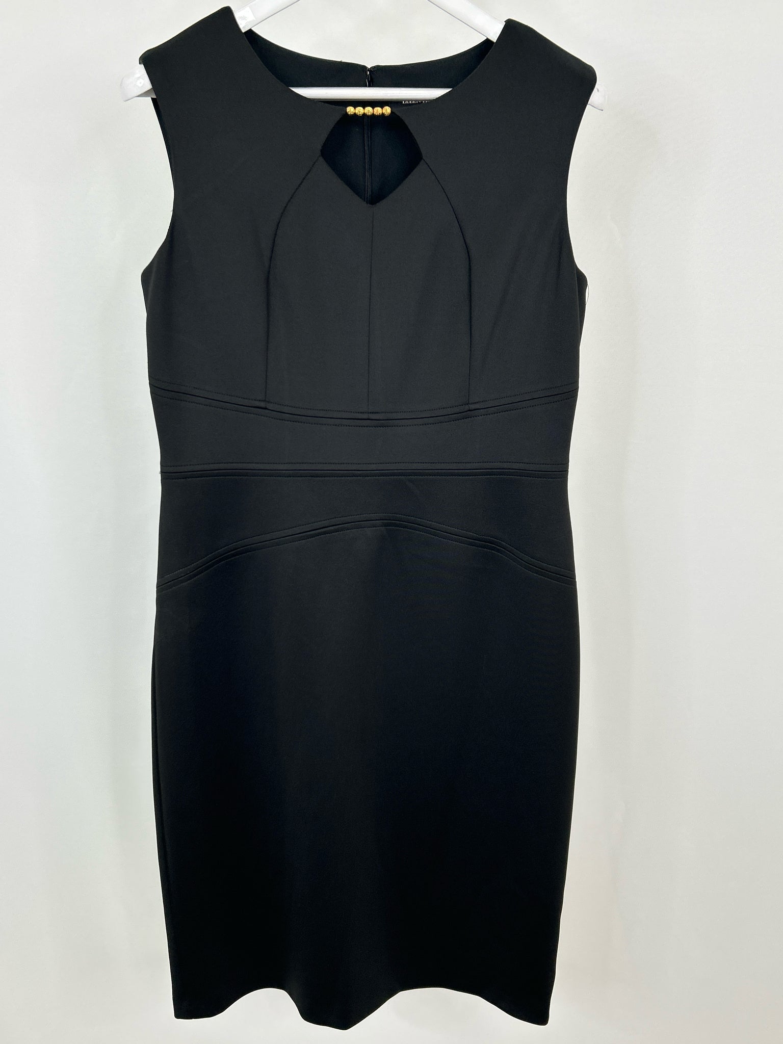 ELLEN TRACY Size 12 Black Women Dress NWT
