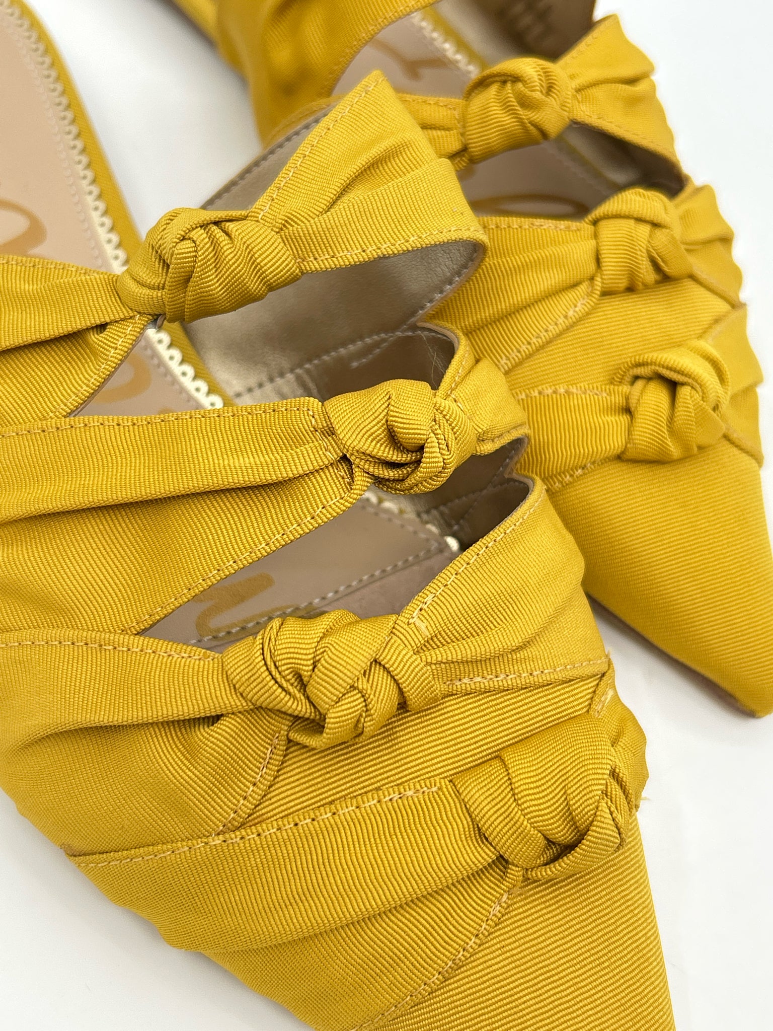 SAM EDELMAN Size 10M Gold Women Flats