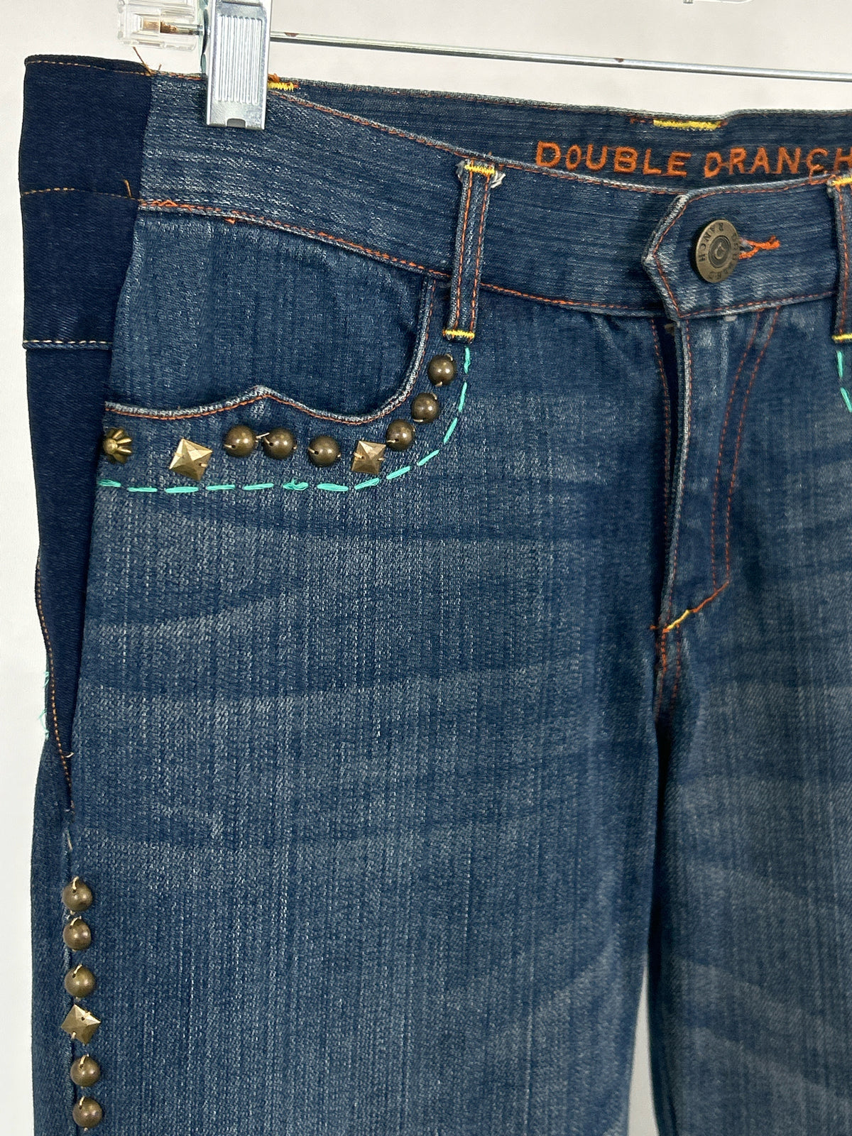 DOUBLE D RANCH Size 14/32 BLUE DENIM Women jeans