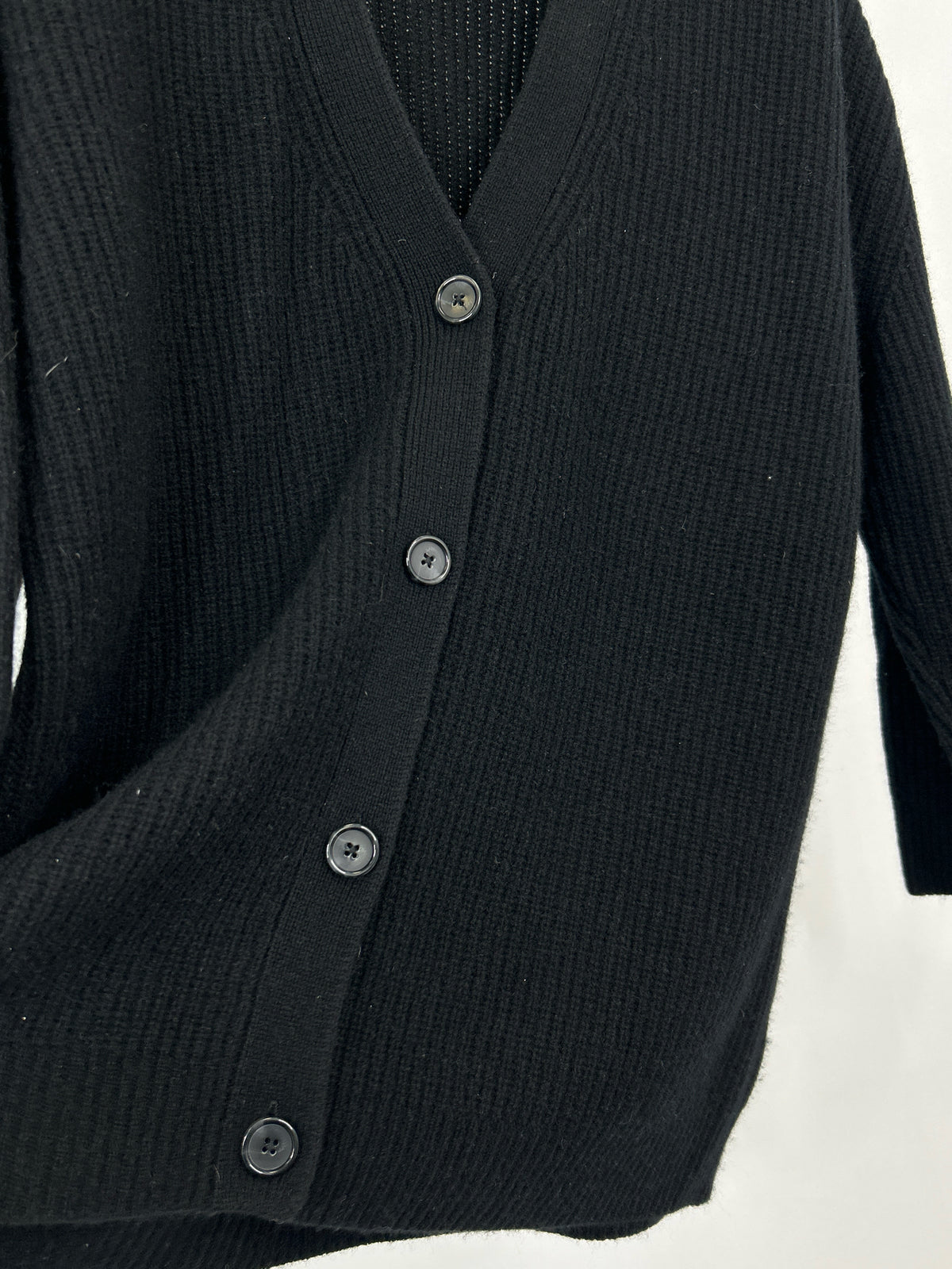 QUINCE Size S Black Women Cardigan