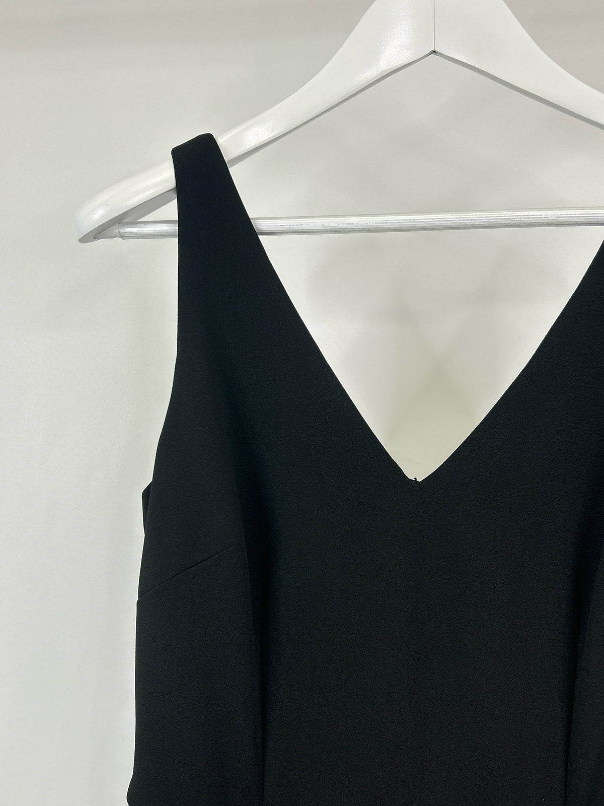 ADRIANNA PAPELL Size 8 Black Women Jumpsuit
