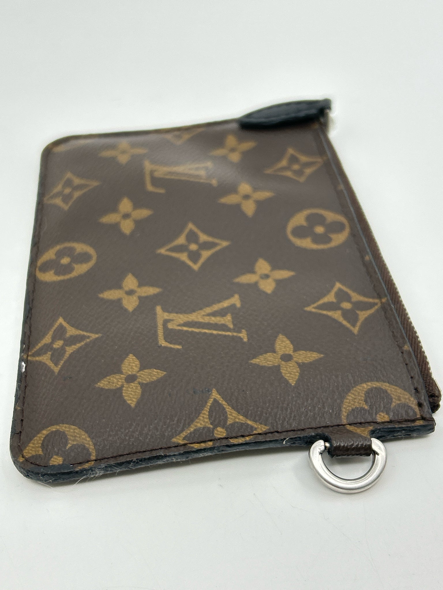 LOUIS VUITTON Brown Monogram Women Pouch Purse
