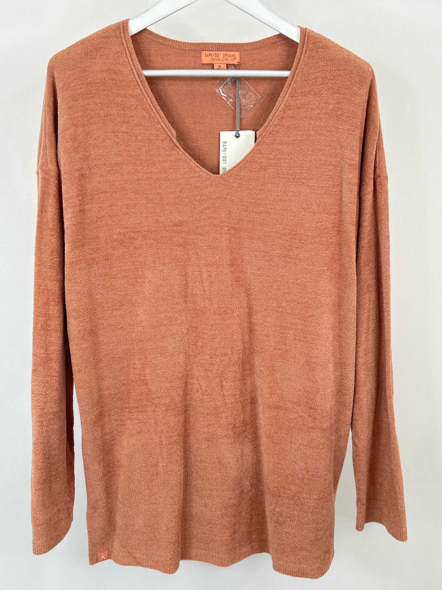 BAREFOOT DREAMS Size XL Coral Women Tunic Sweater NWT