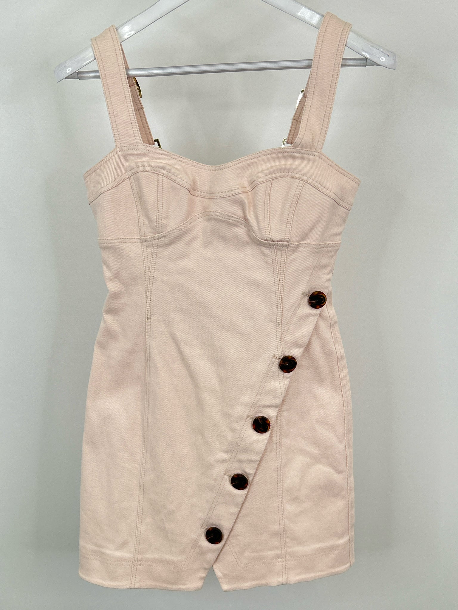 Significant Other Size 6 Pink Denim Women Dress