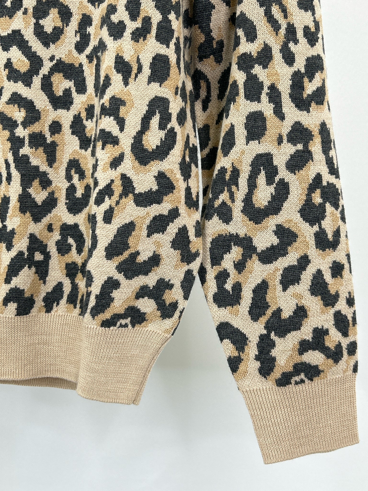 J CREW Size S Animal Print Women Sweater