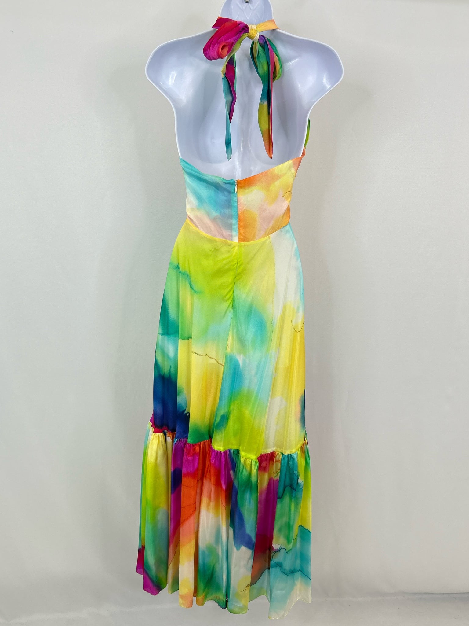 RALPH LAUREN Size 10 Multi-Color Women Dress NWT