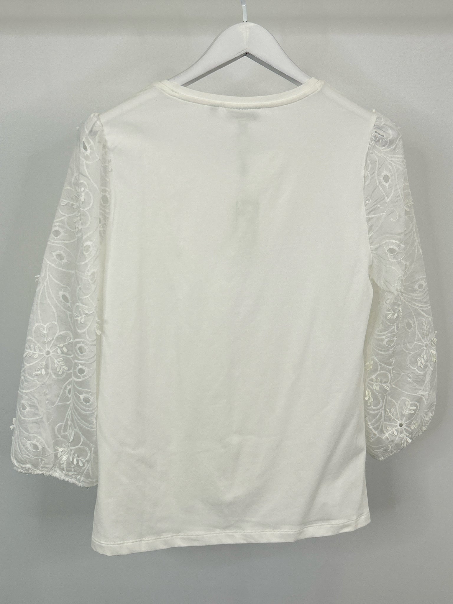 CHICO'S NWT Size M White Women Top