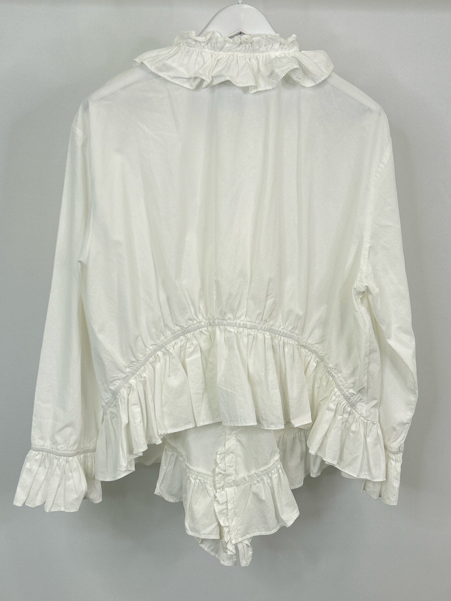 A RARE BIRD Size One Size White Women Shirt