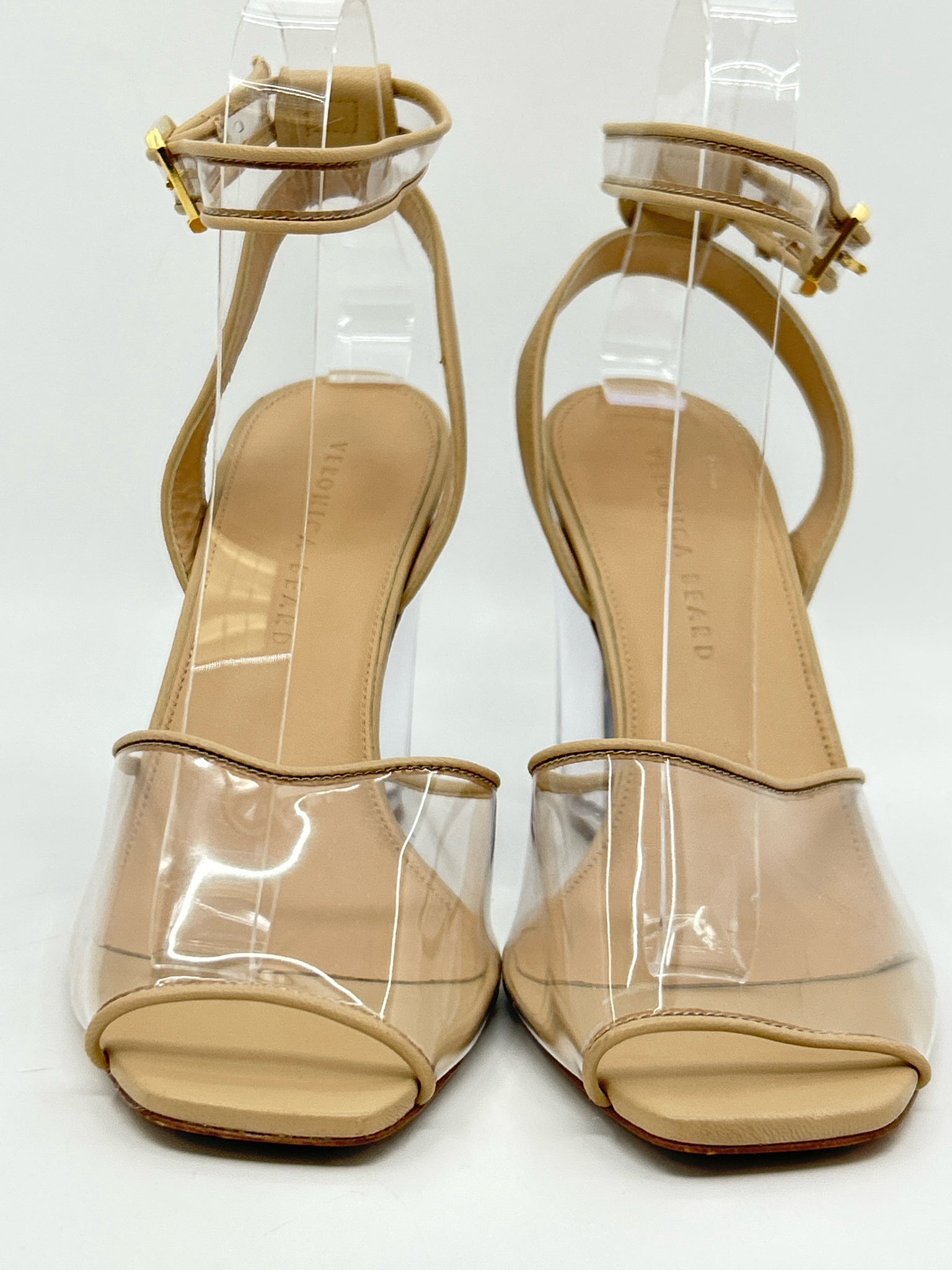 VERONICA BEARD Size 9M Clear and Nude Women Sandal