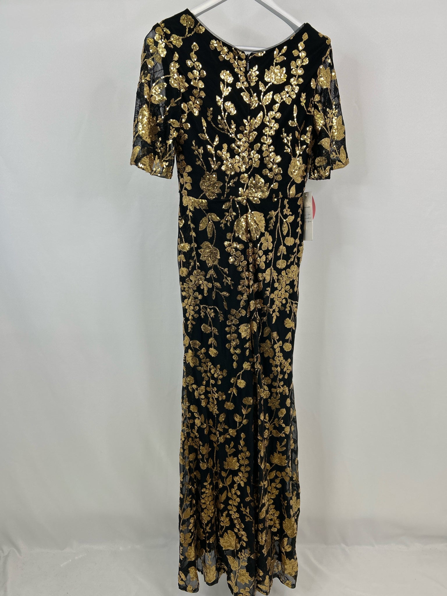 Wear Your Love Size 8 Black & Gold Women Dress NWT
