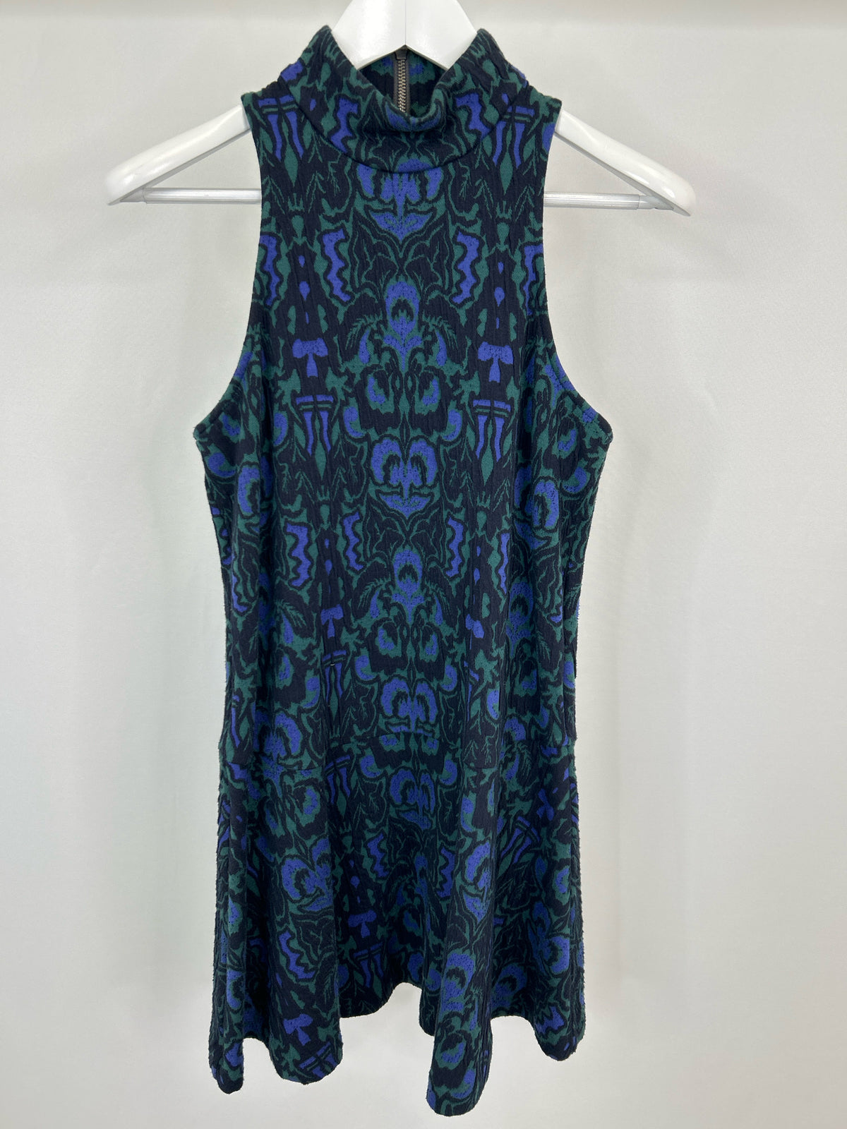 FREE PEOPLE Size XS NAVY FLORAL Women Dress