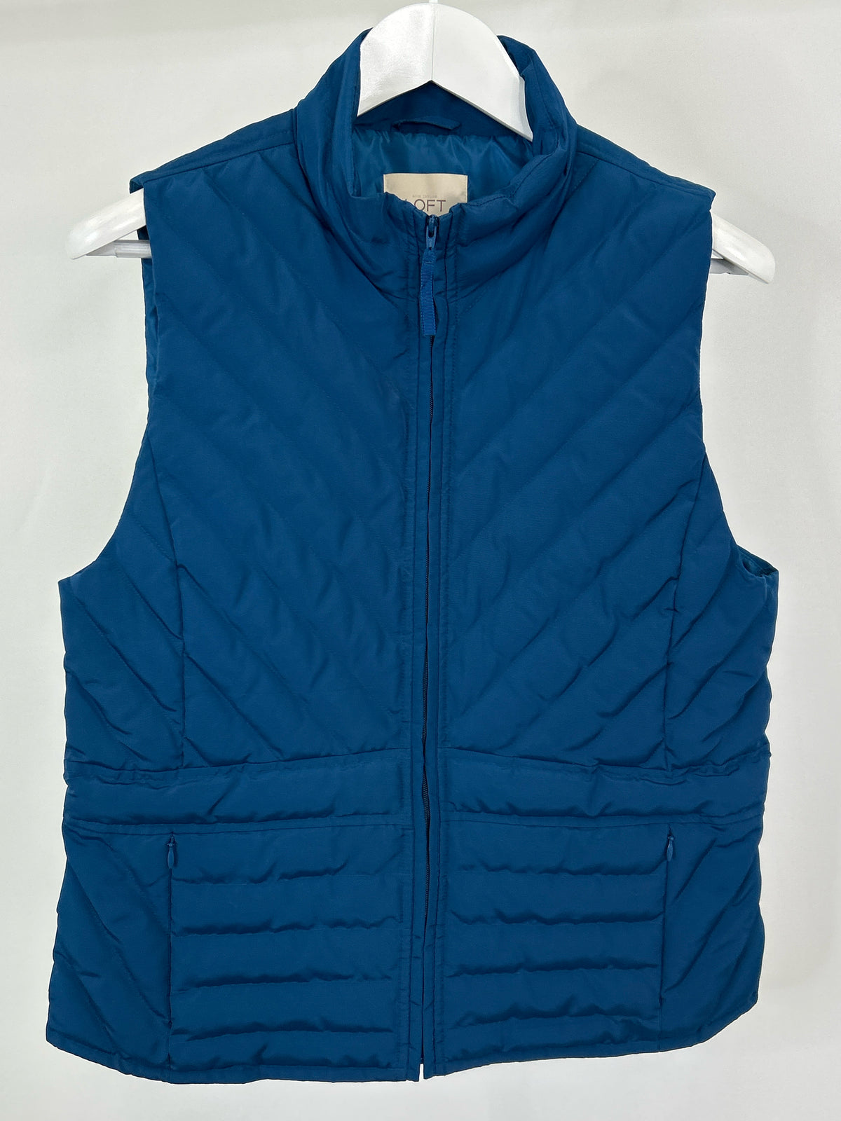 LOFT Size M Dark Teal Women Vest