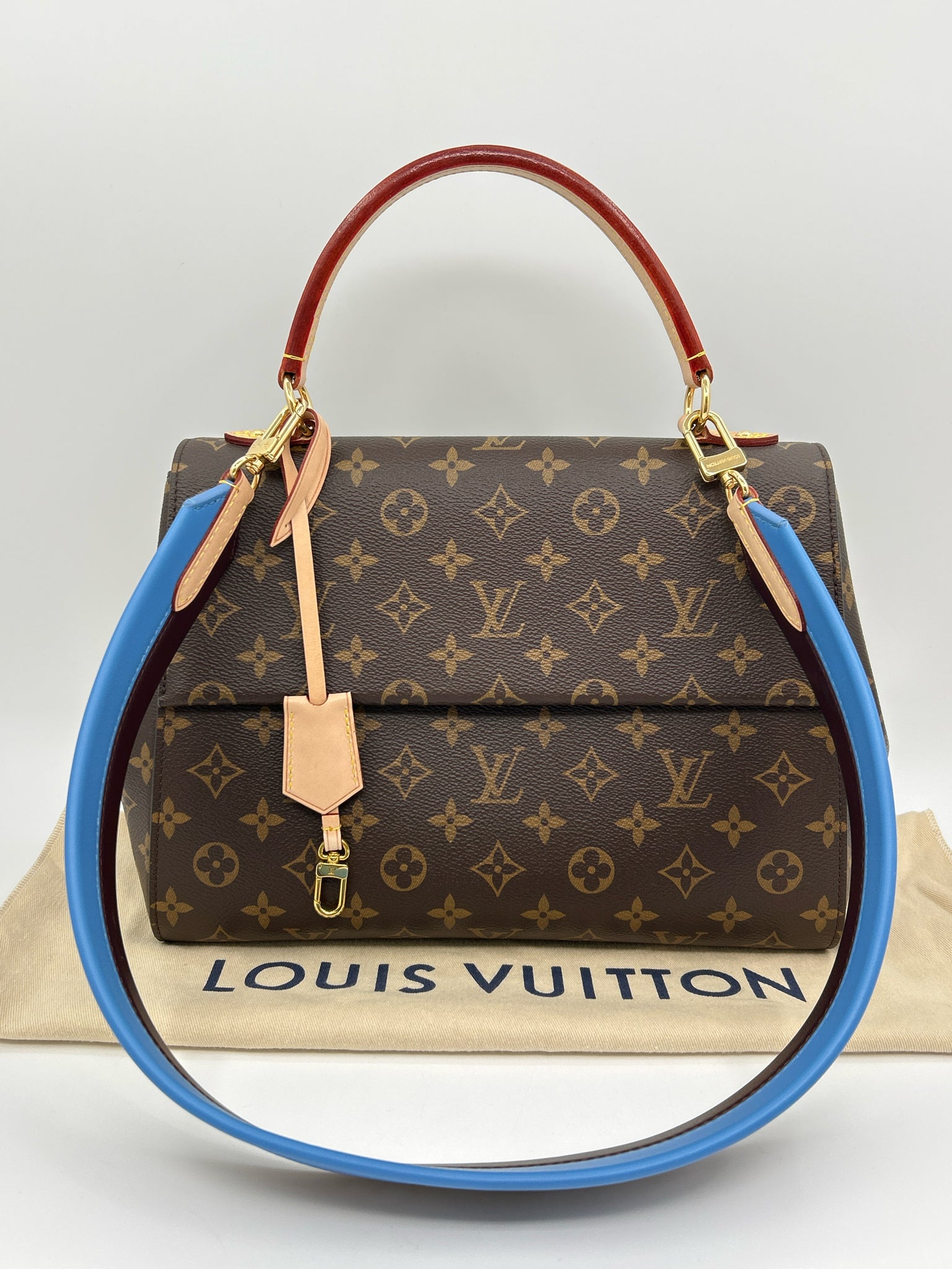 LOUIS VUITTON Cluny MM Brown Women Purse